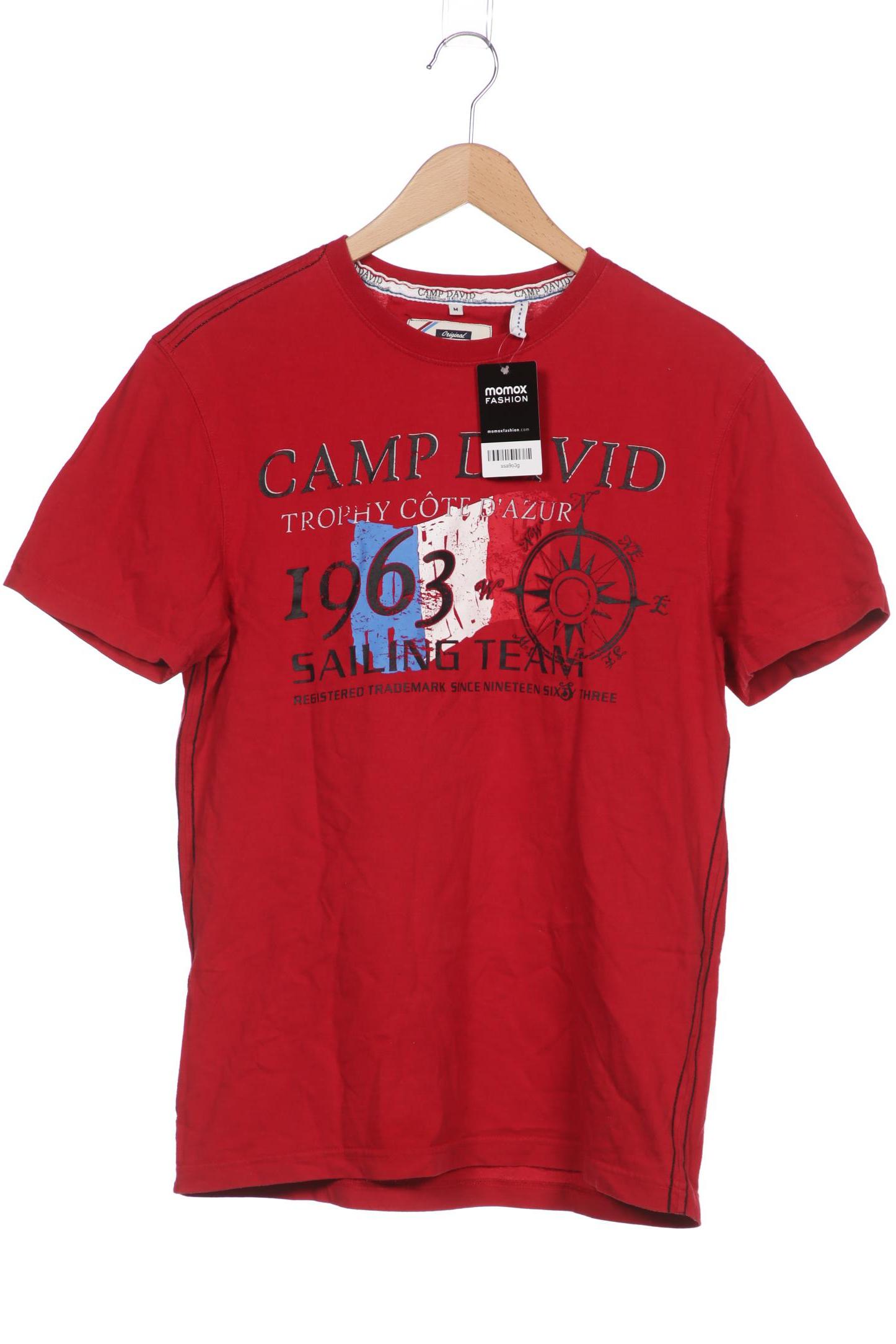 

Camp David Herren T-Shirt, rot, Gr. 48