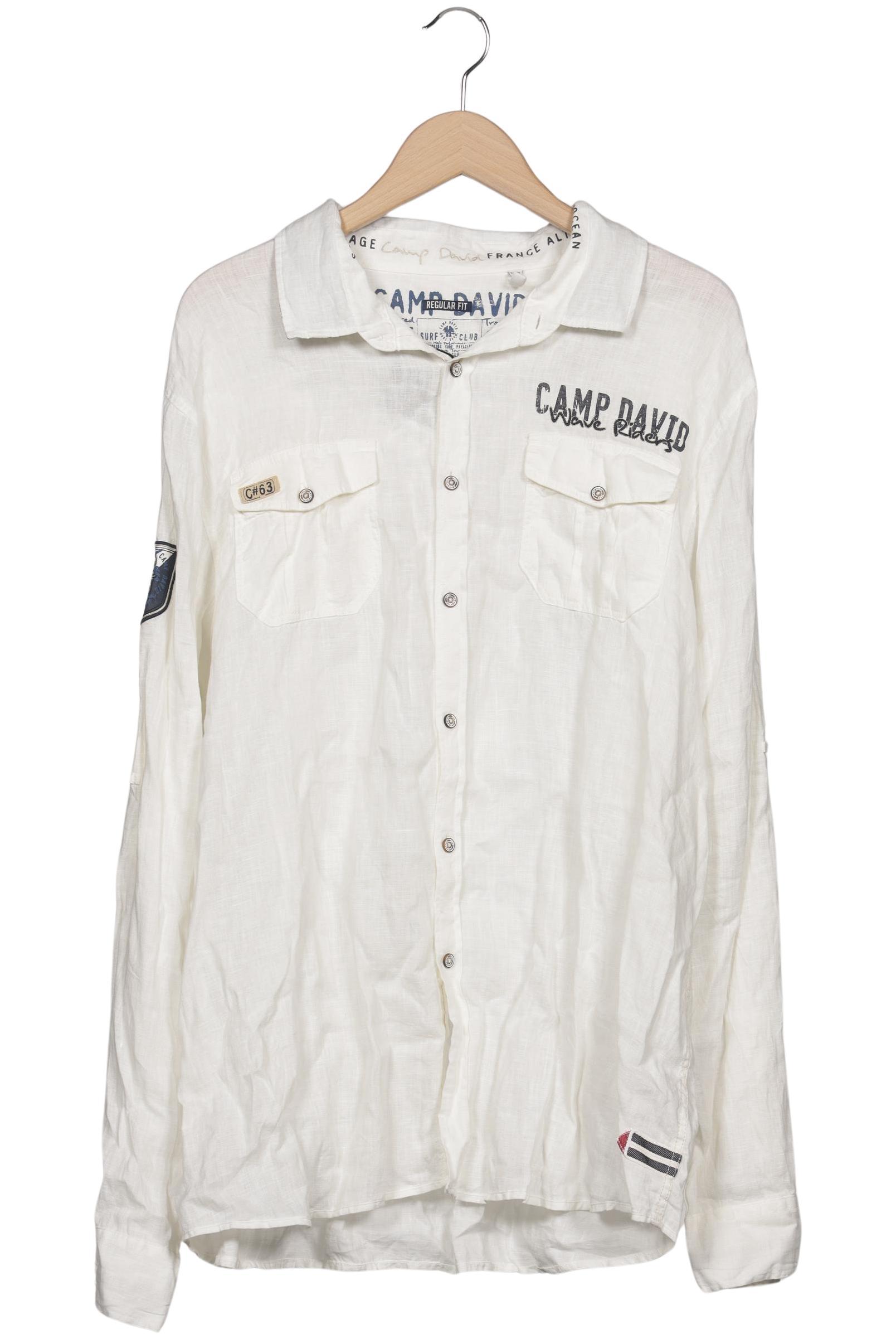 

Camp David Herren Hemd, weiß, Gr. 56