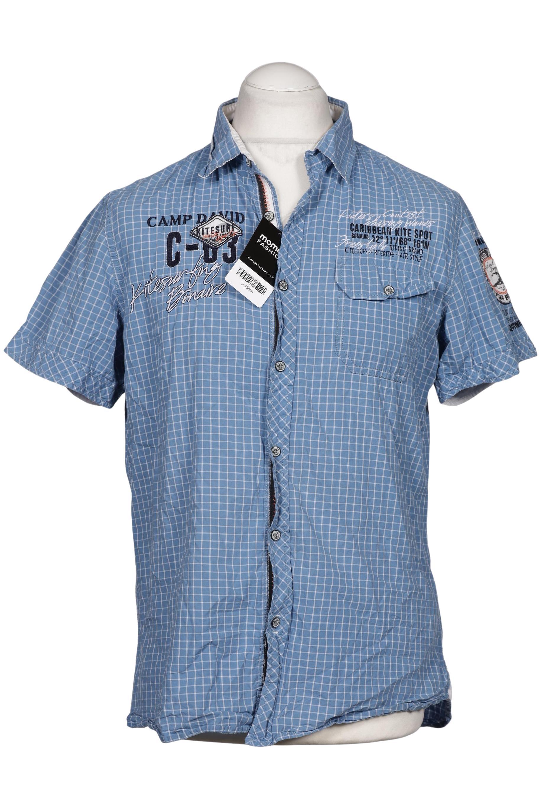 Thumbnail - Camp David Herren Hemd, hellblau, Gr. 48