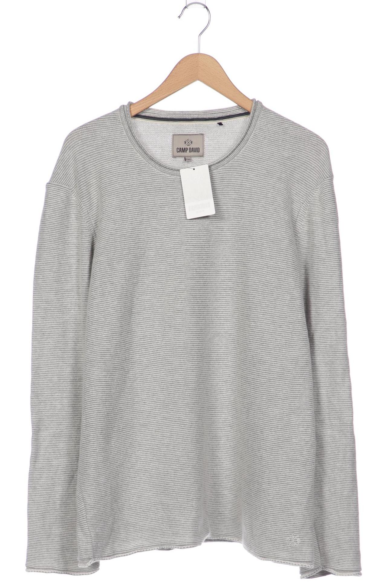 

Camp David Herren Pullover, grau, Gr. 56