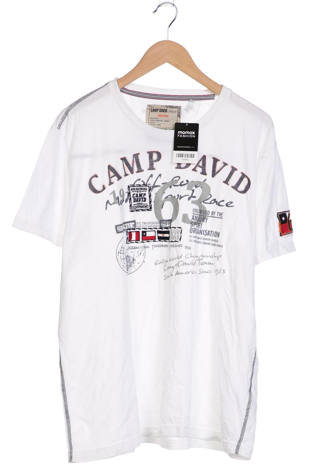 

Camp David Herren T-Shirt, weiß, Gr. 56