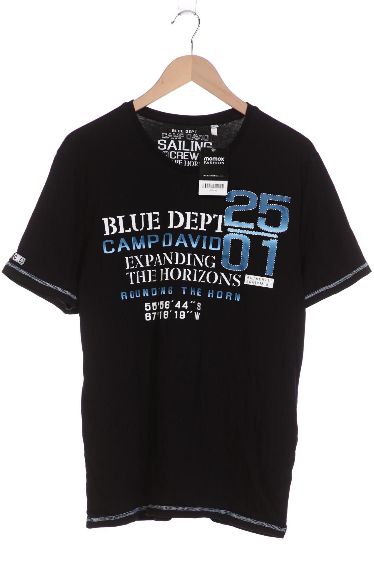 

Camp David Herren T-Shirt, schwarz, Gr. 54