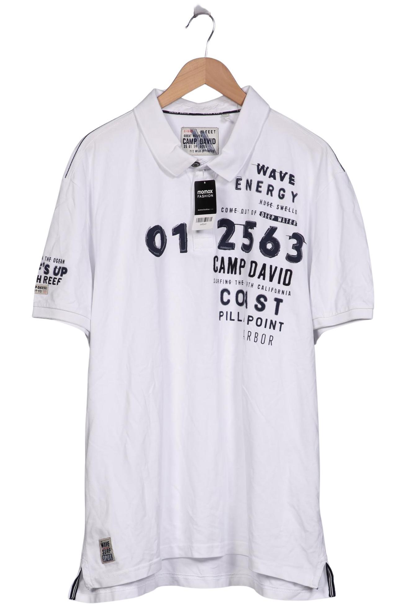 

Camp David Herren T-Shirt, weiß, Gr. 60