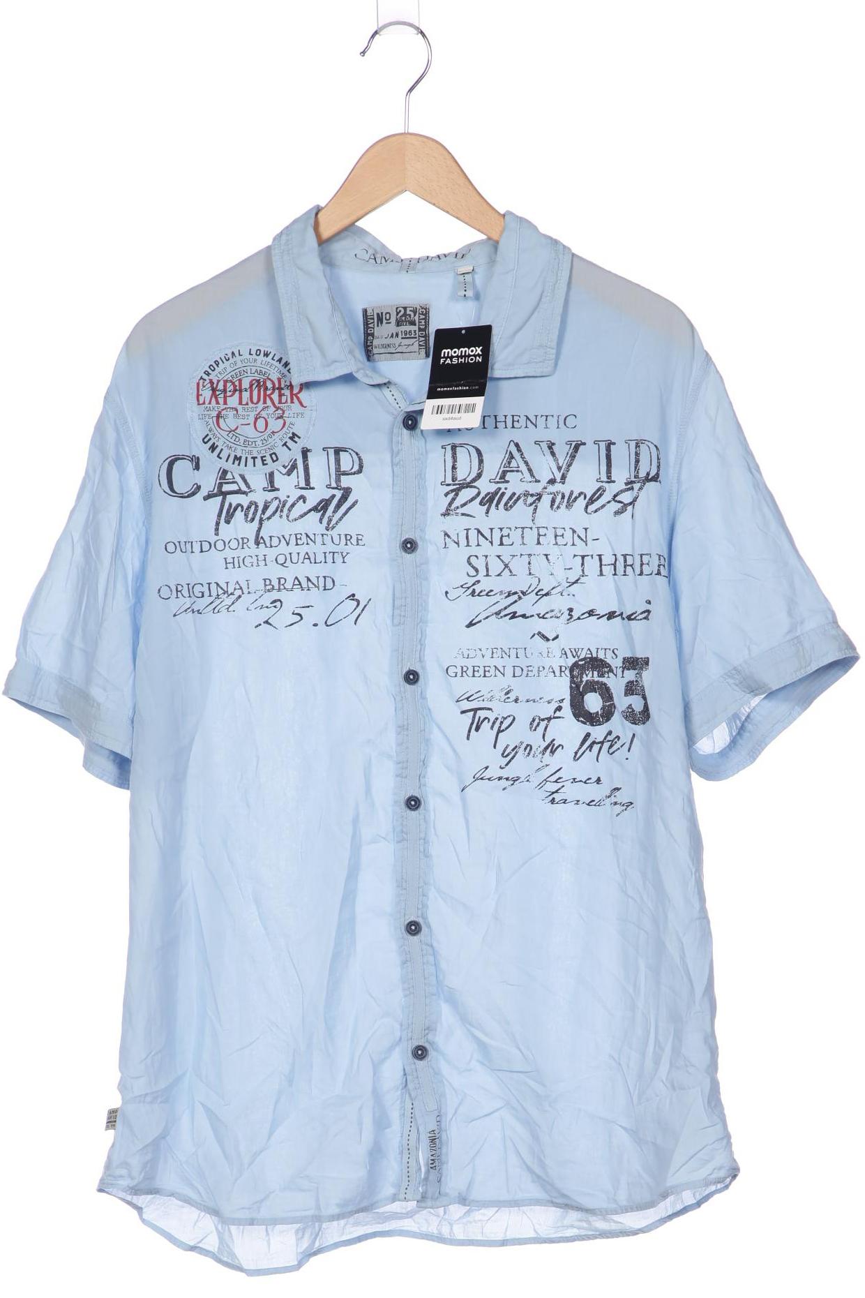 

Camp David Herren Hemd, hellblau, Gr. 56