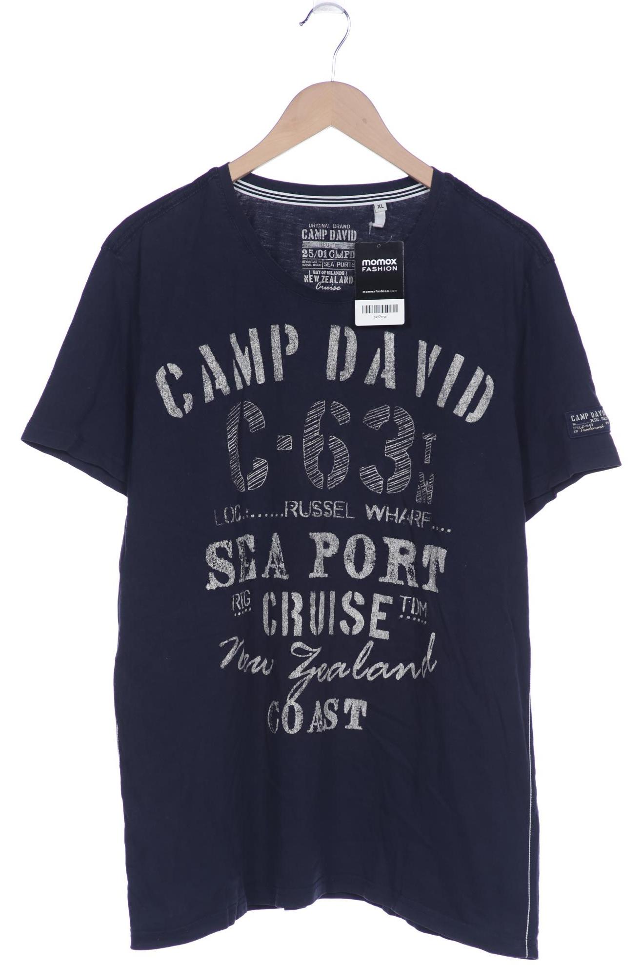 

Camp David Herren T-Shirt, marineblau, Gr. 54