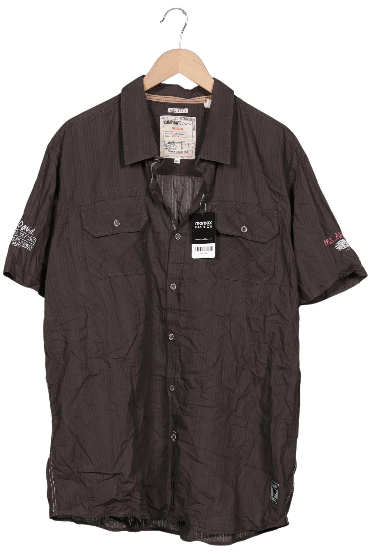 

Camp David Herren Hemd, braun, Gr. 58