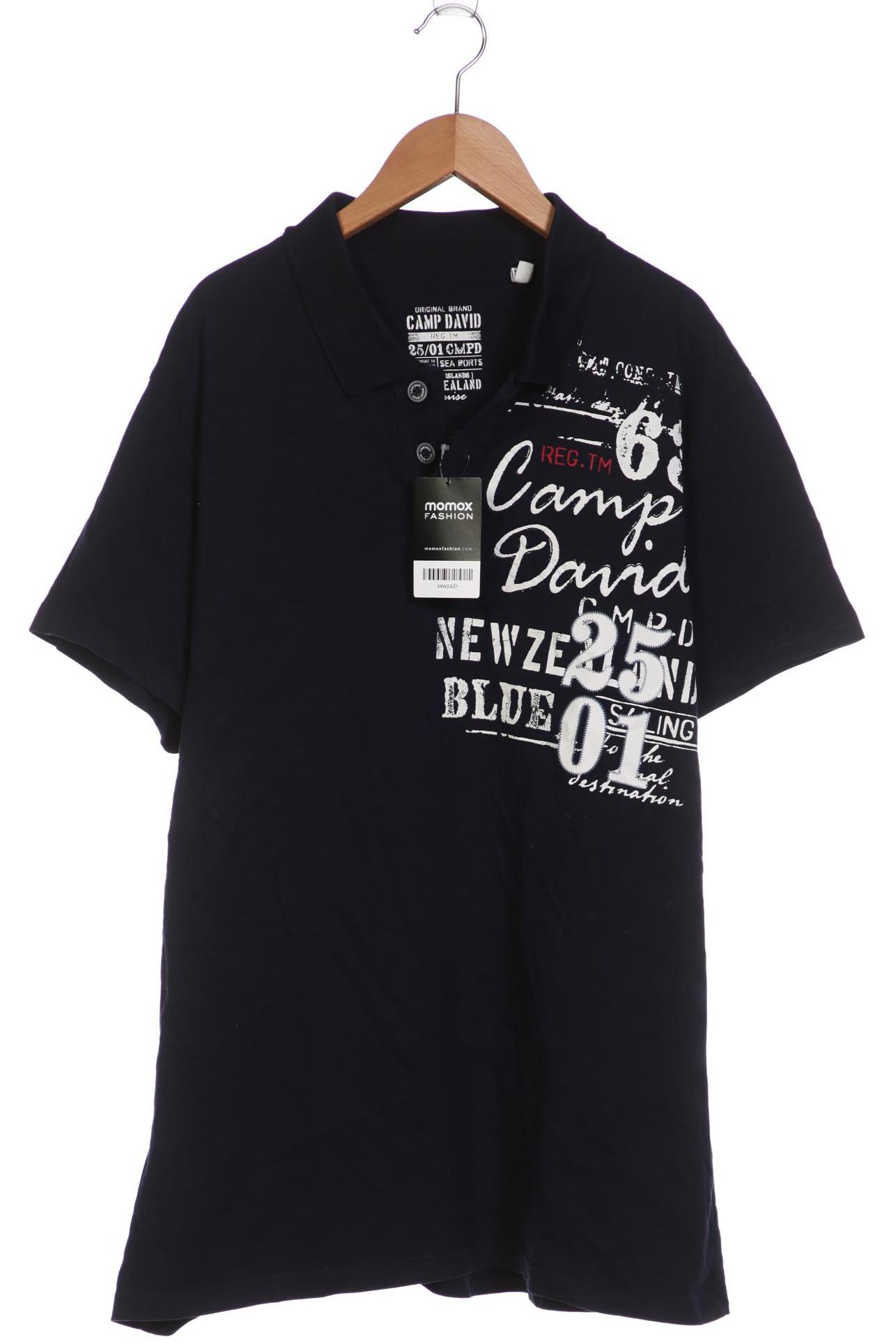 

Camp David Herren Poloshirt, marineblau
