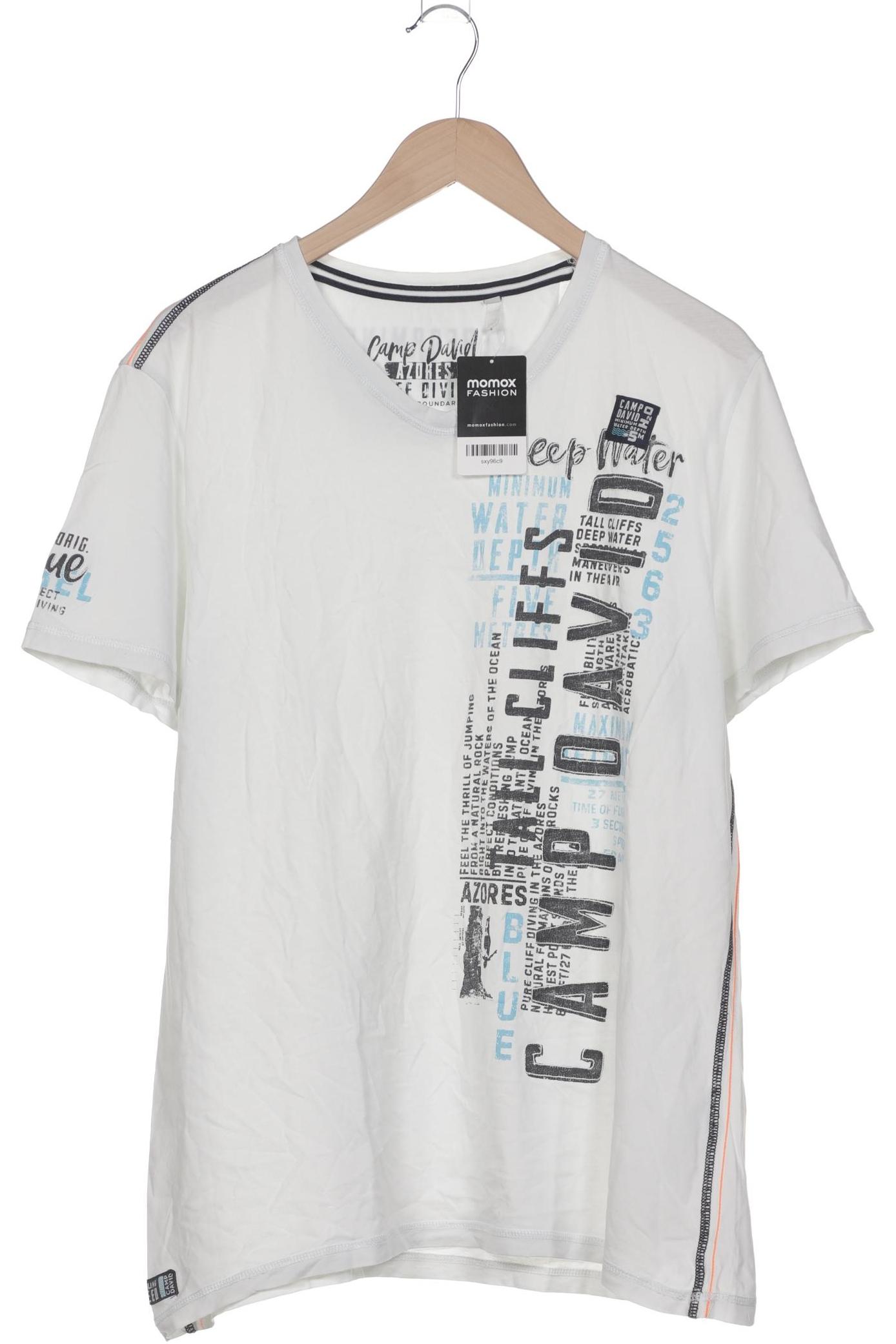 

Camp David Herren T-Shirt, weiß, Gr. 54