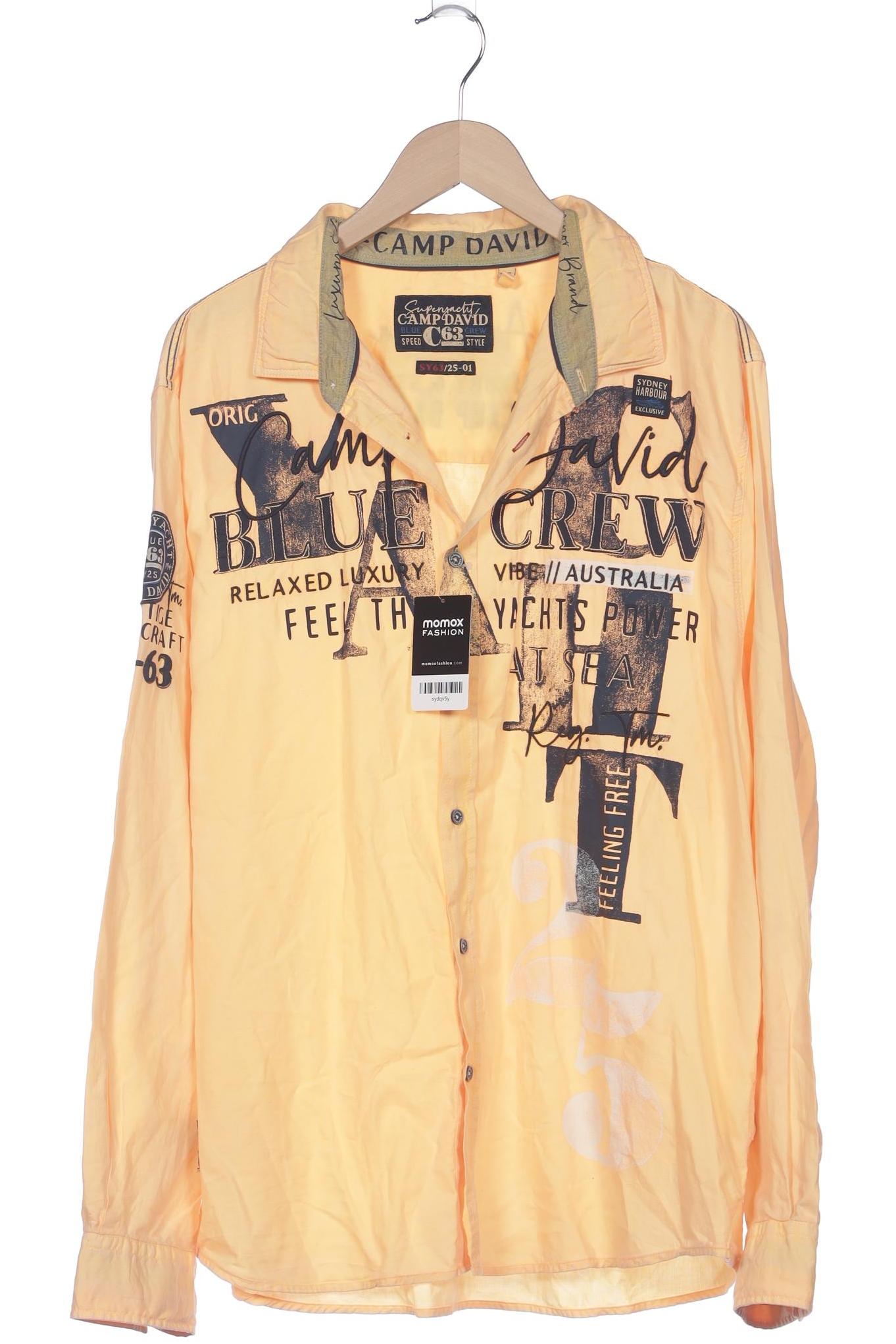 

Camp David Herren Hemd, orange, Gr. 56
