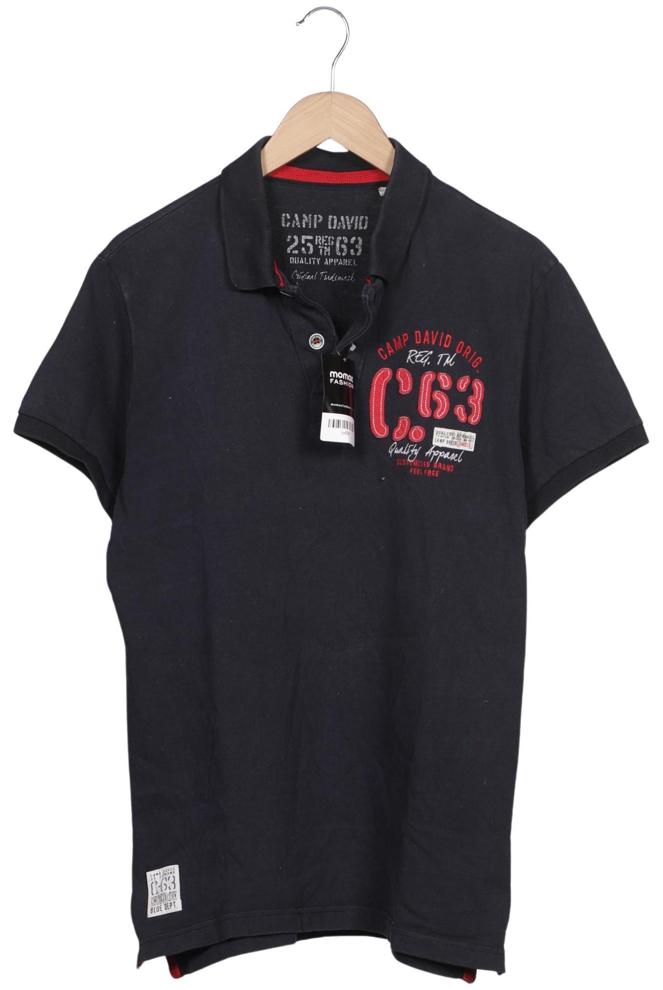 

Camp David Herren Poloshirt, marineblau, Gr. 52