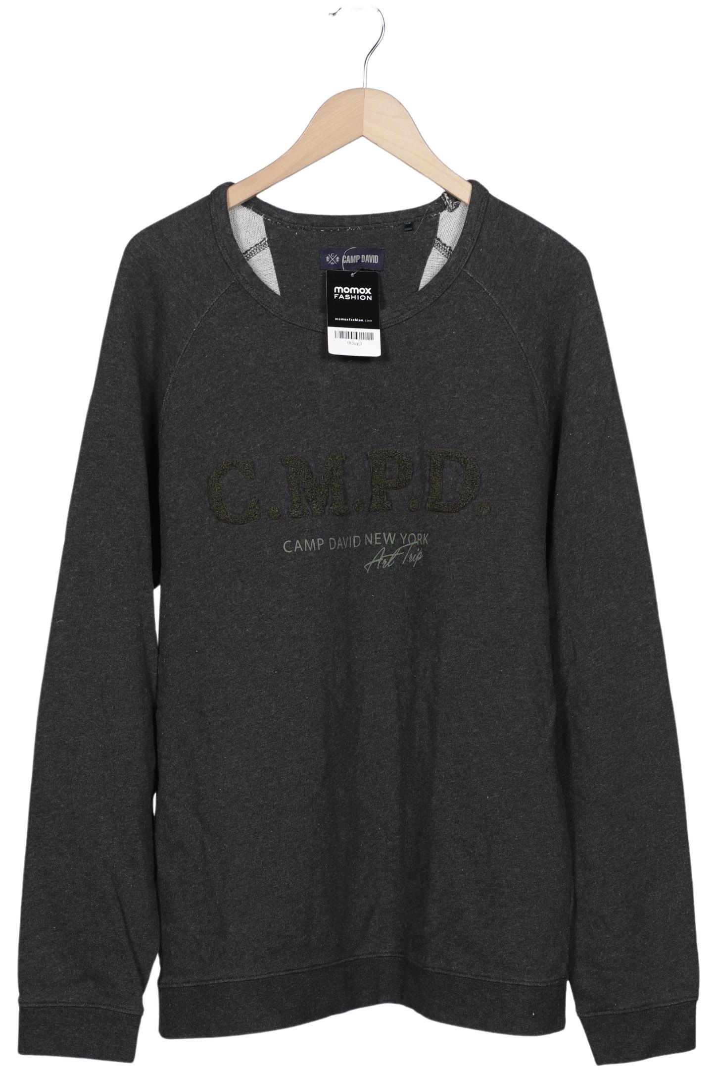 

Camp David Herren Sweatshirt, grau, Gr. 56