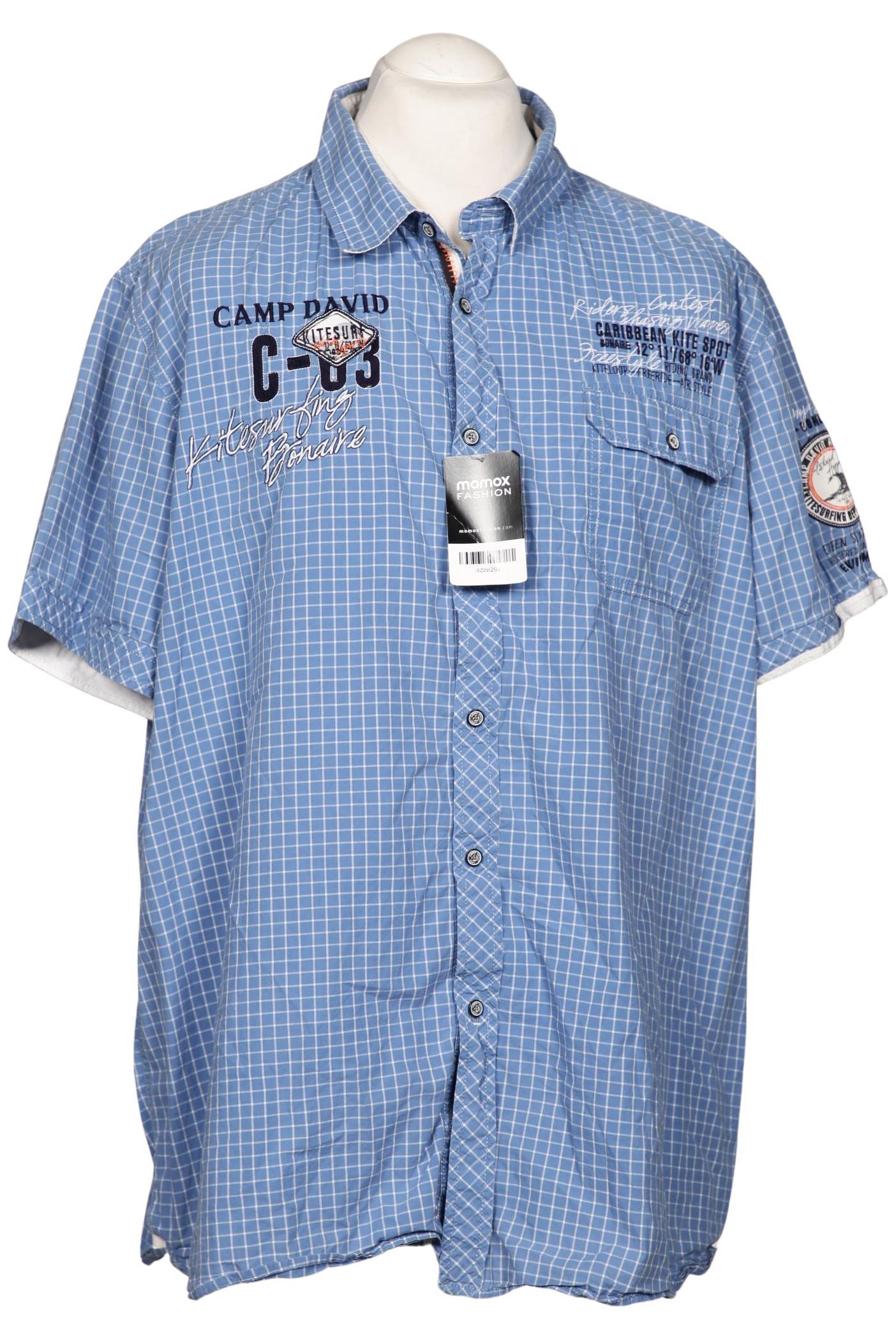 

Camp David Herren Hemd, hellblau, Gr. 58