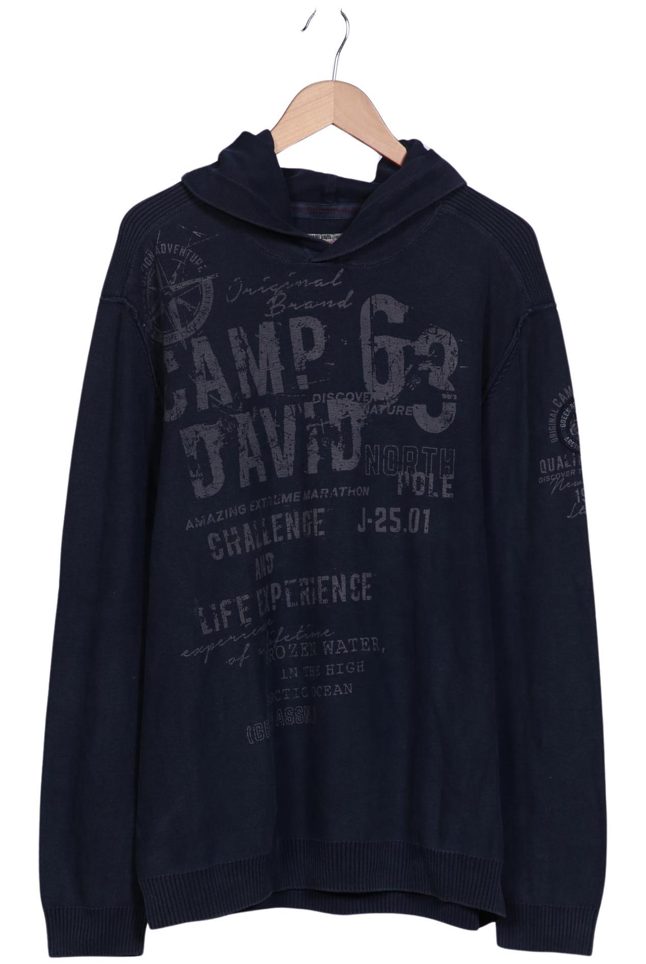 Thumbnail - Camp David Herren Pullover, marineblau, Gr. 58