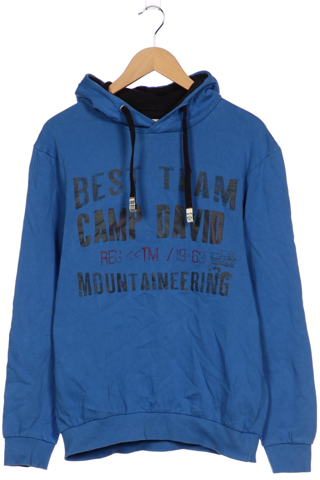

Camp David Herren Kapuzenpullover, blau, Gr. 52
