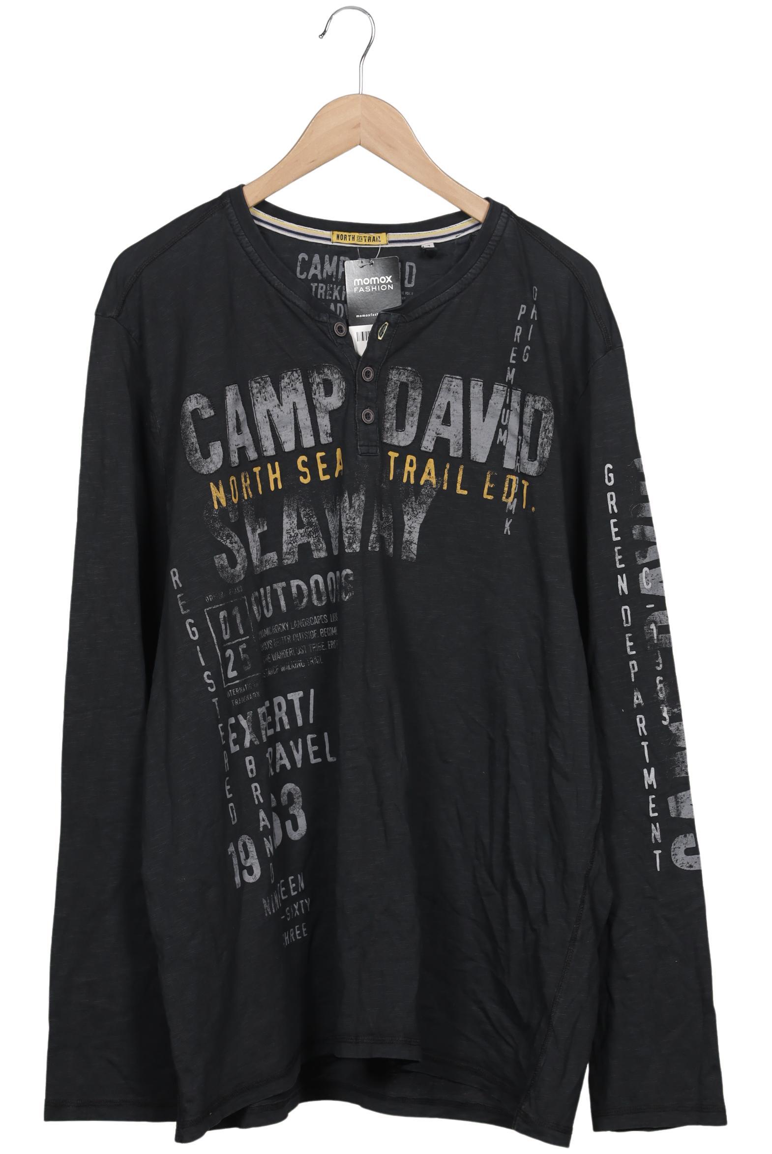 

Camp David Herren Langarmshirt, schwarz, Gr. 60