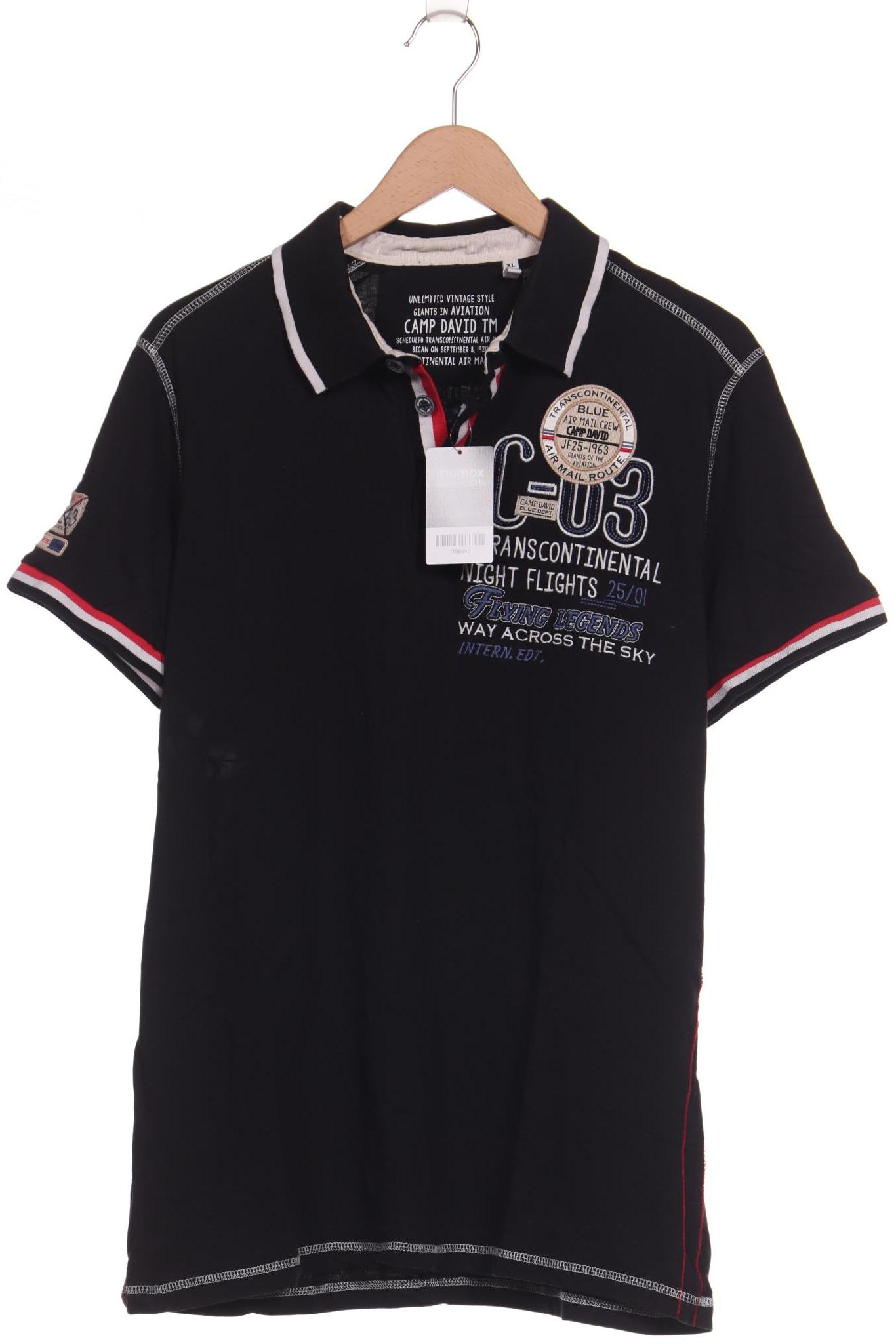 

Camp David Herren Poloshirt, schwarz, Gr. 54
