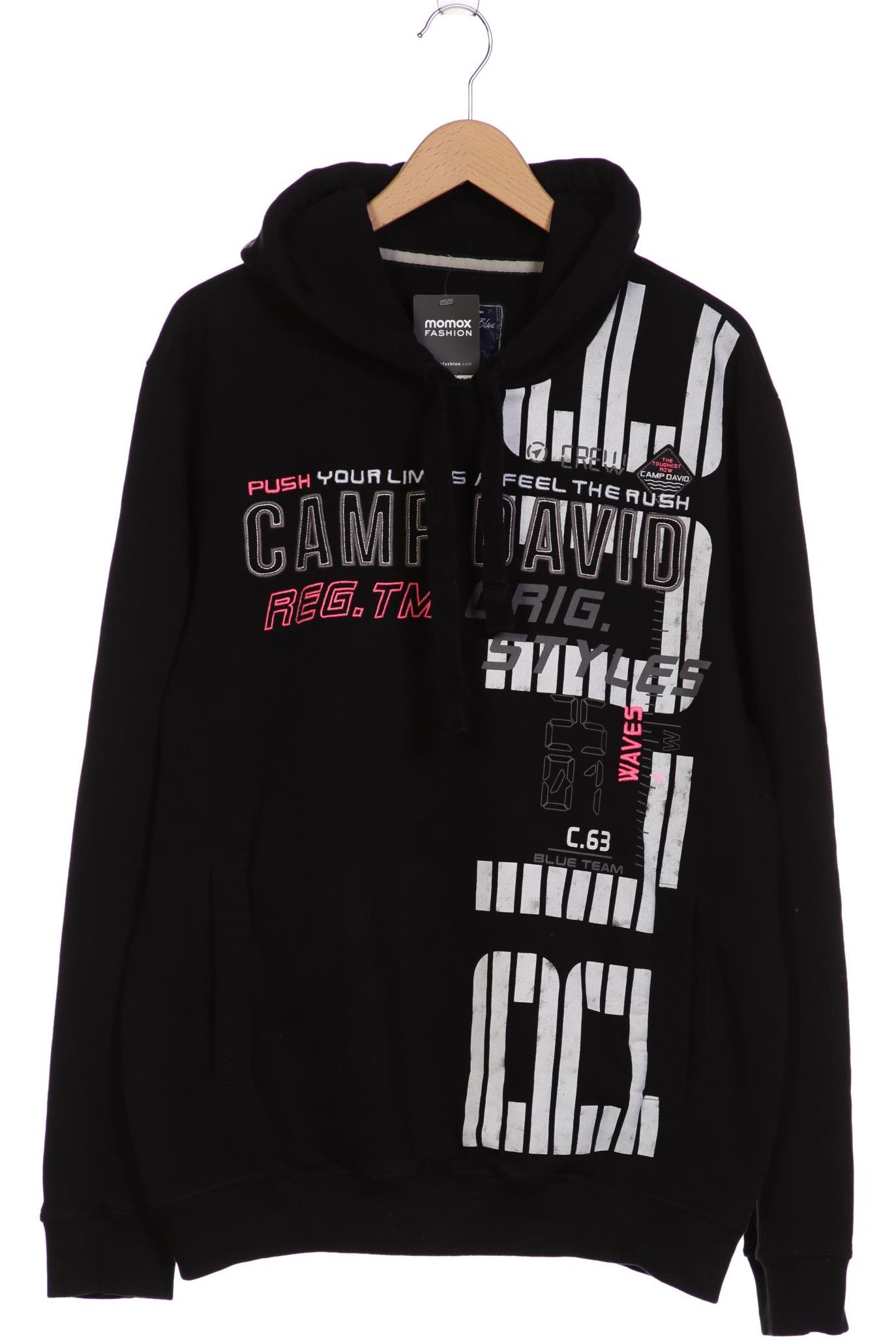 

Camp David Herren Kapuzenpullover, schwarz, Gr. 56
