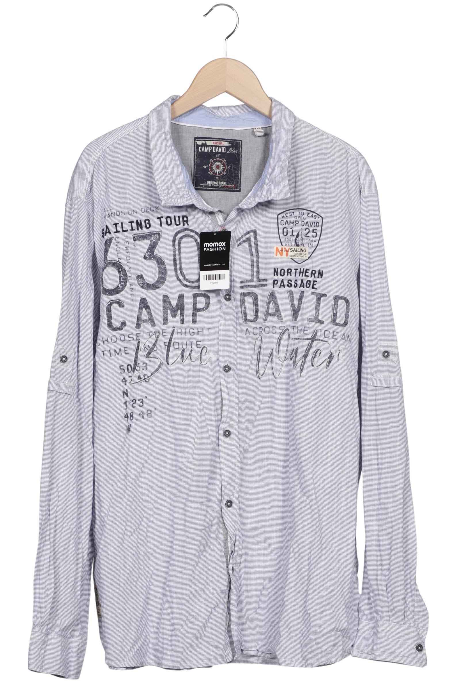 

Camp David Herren Hemd, grau, Gr. 60