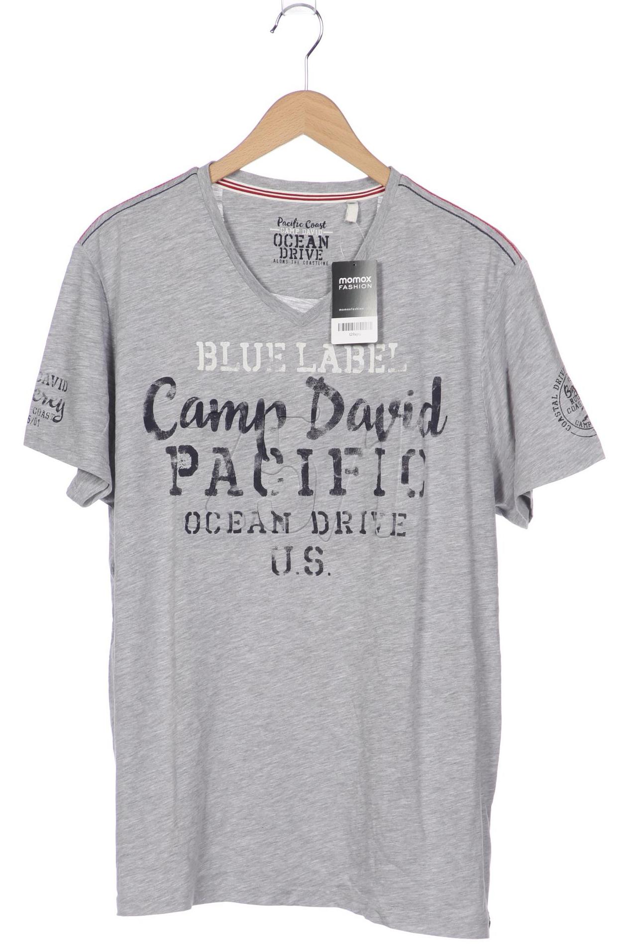 

Camp David Herren T-Shirt, grau