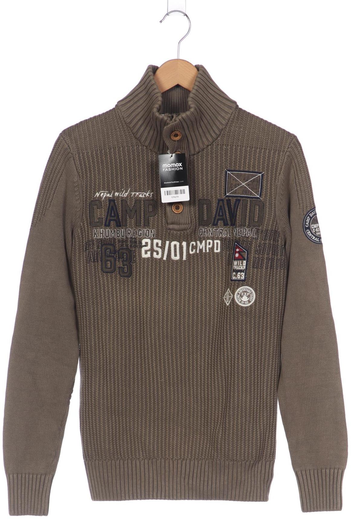 

Camp David Herren Pullover, grün, Gr. 46