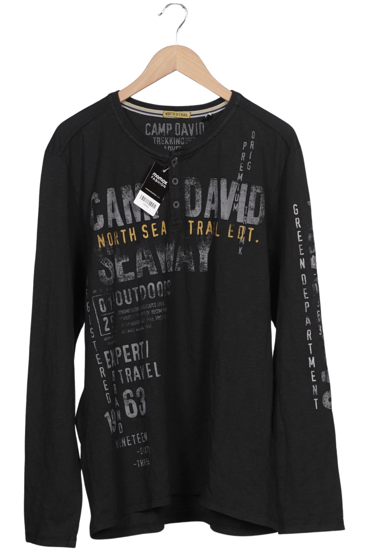 

Camp David Herren Langarmshirt, schwarz, Gr. 56