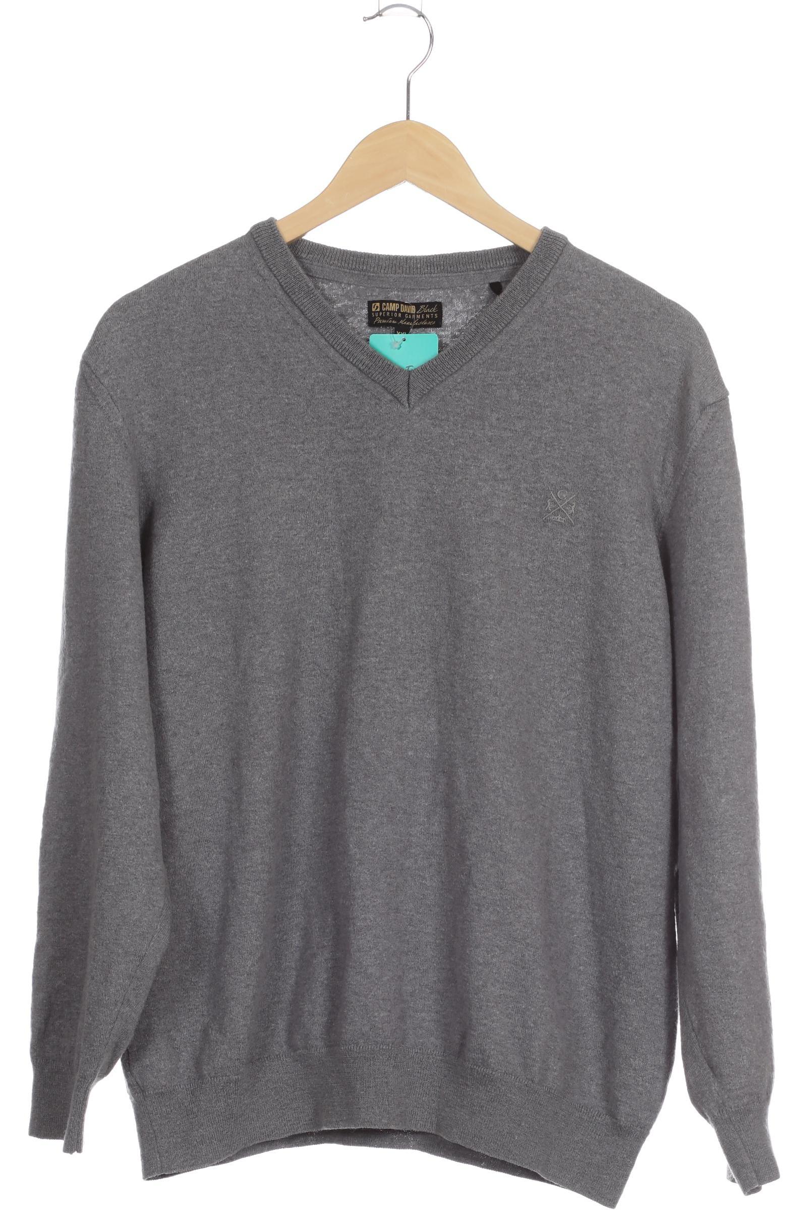 

Camp David Herren Pullover, grau, Gr. 56