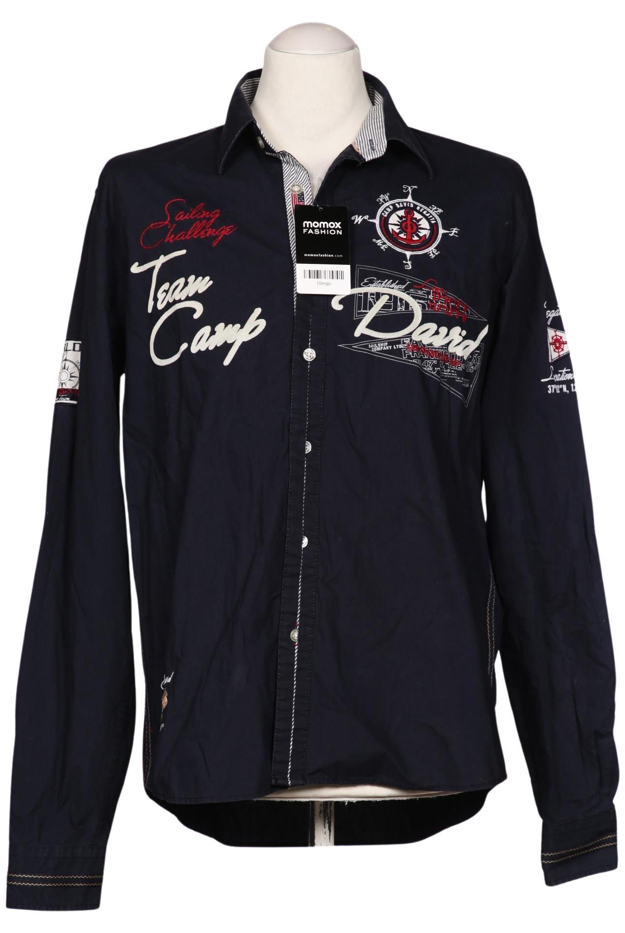 

Camp David Herren Hemd, marineblau, Gr. 48