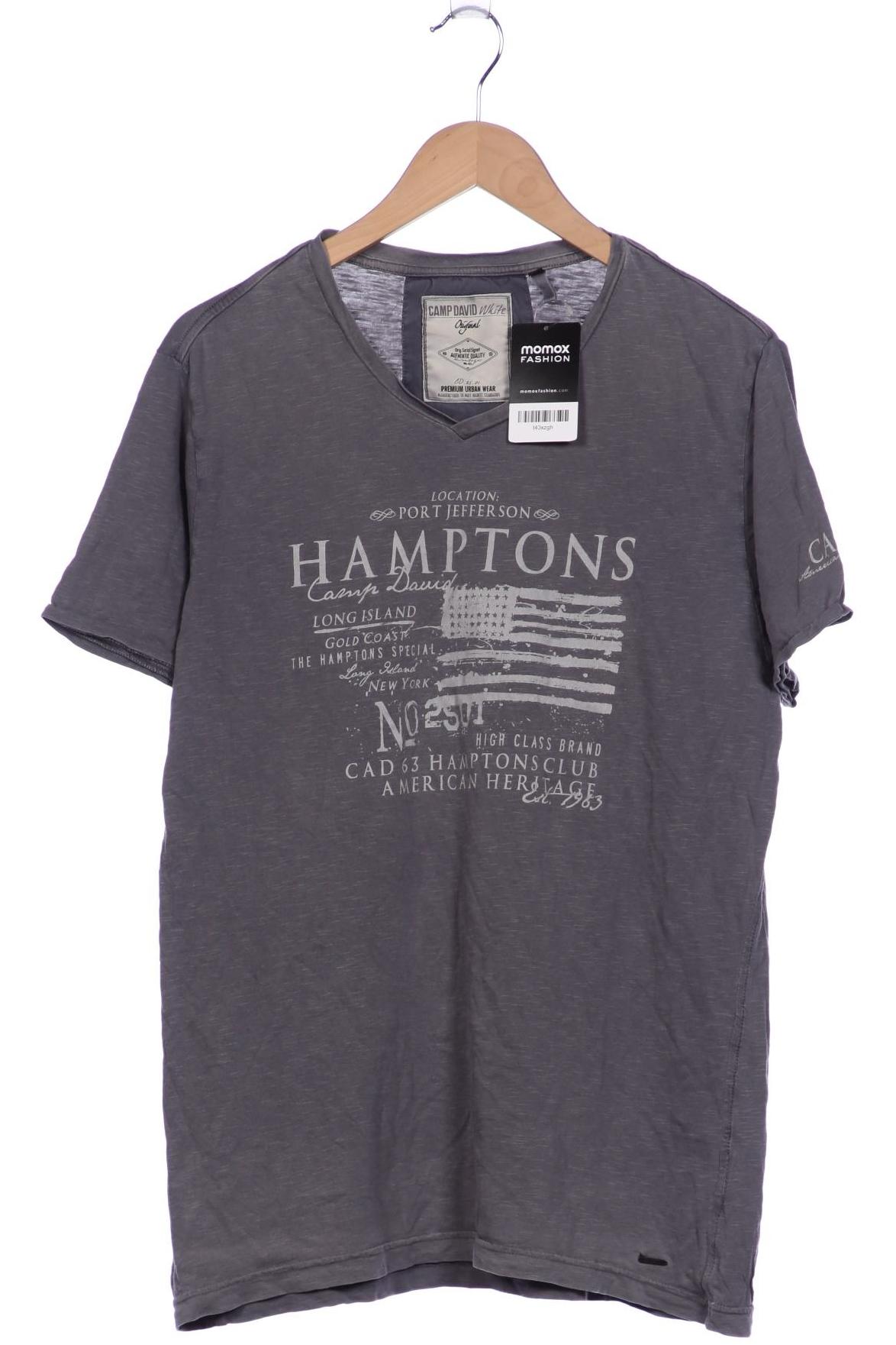 

Camp David Herren T-Shirt, grau, Gr. 52