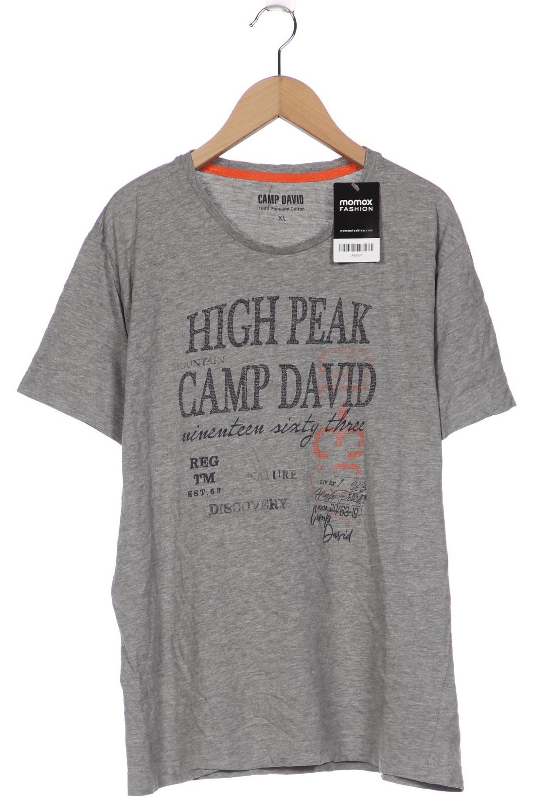 

Camp David Herren T-Shirt, grau