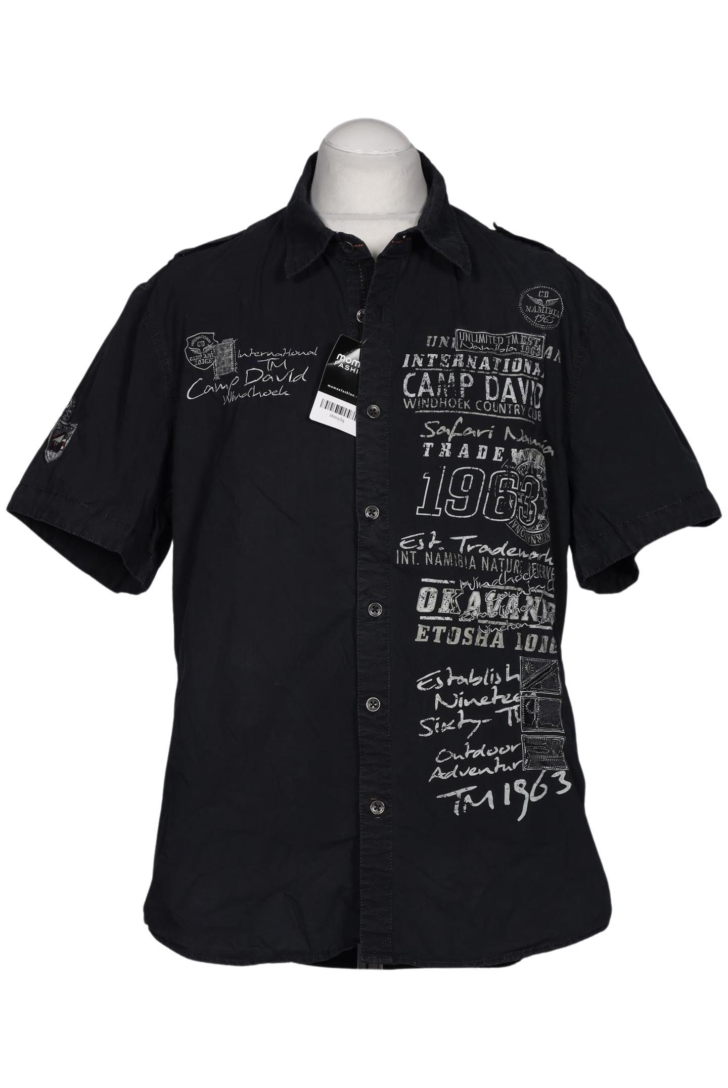 

Camp David Herren Hemd, marineblau, Gr. 54