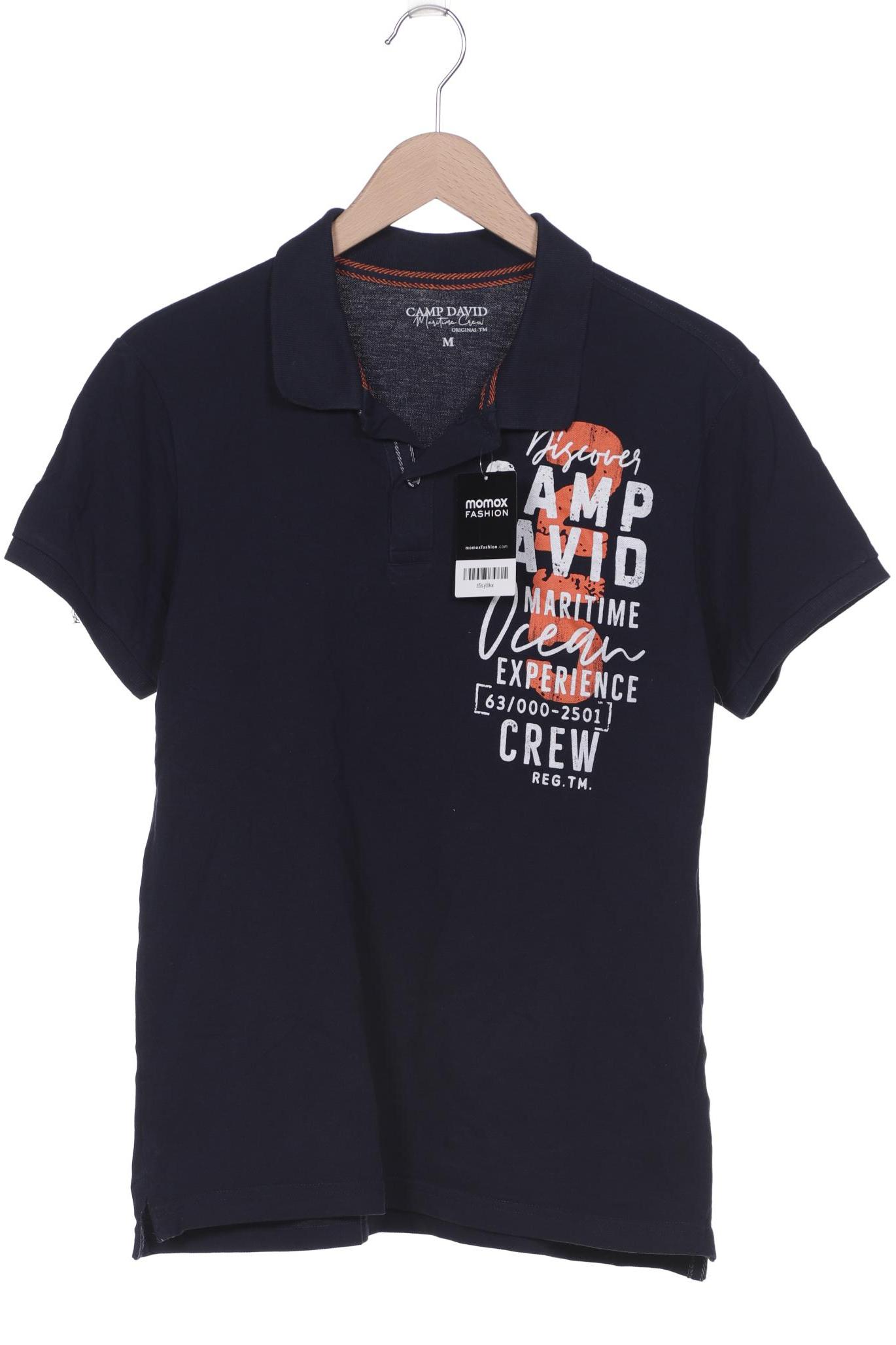 

Camp David Herren Poloshirt, marineblau