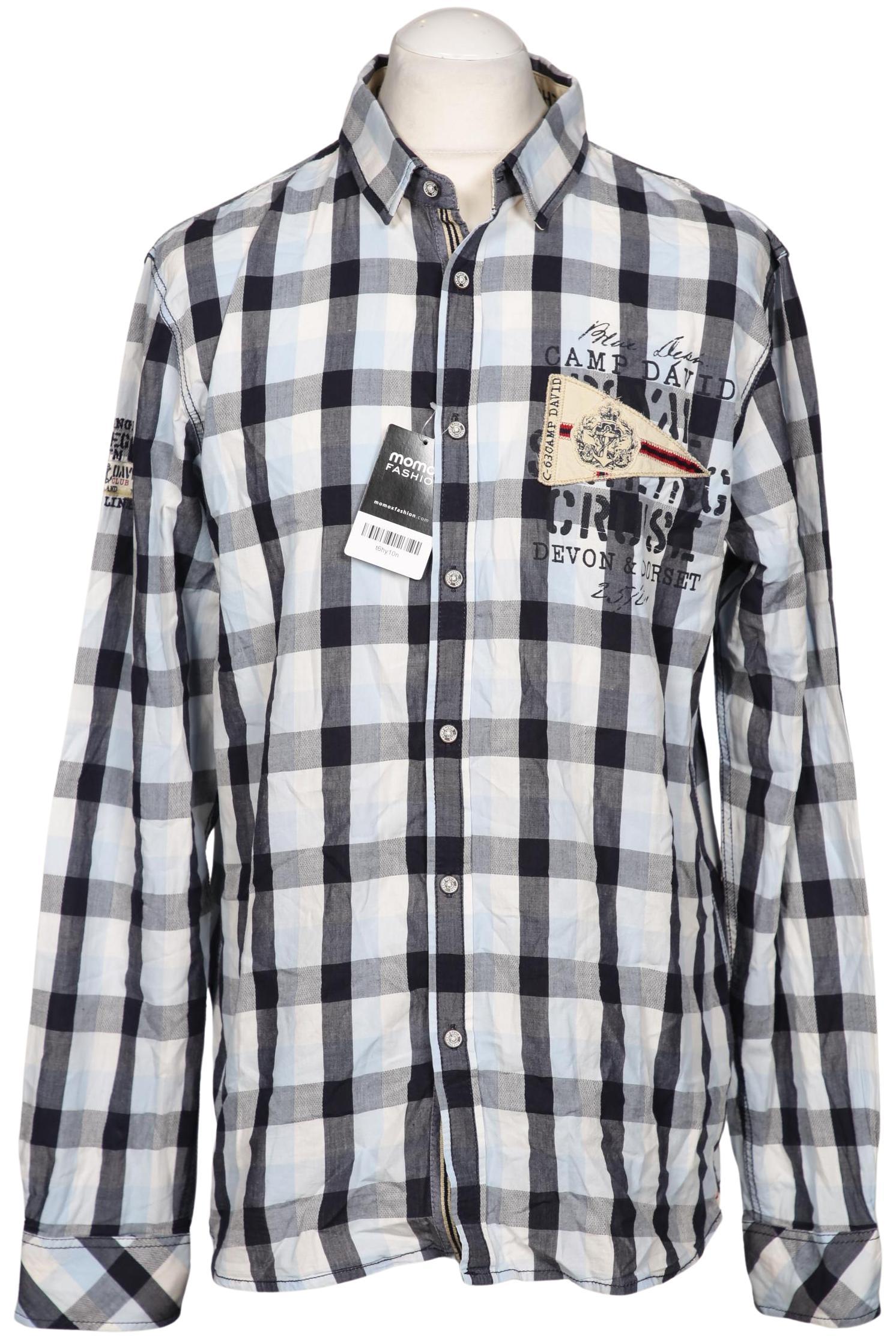 

Camp David Herren Hemd, mehrfarbig, Gr. 52