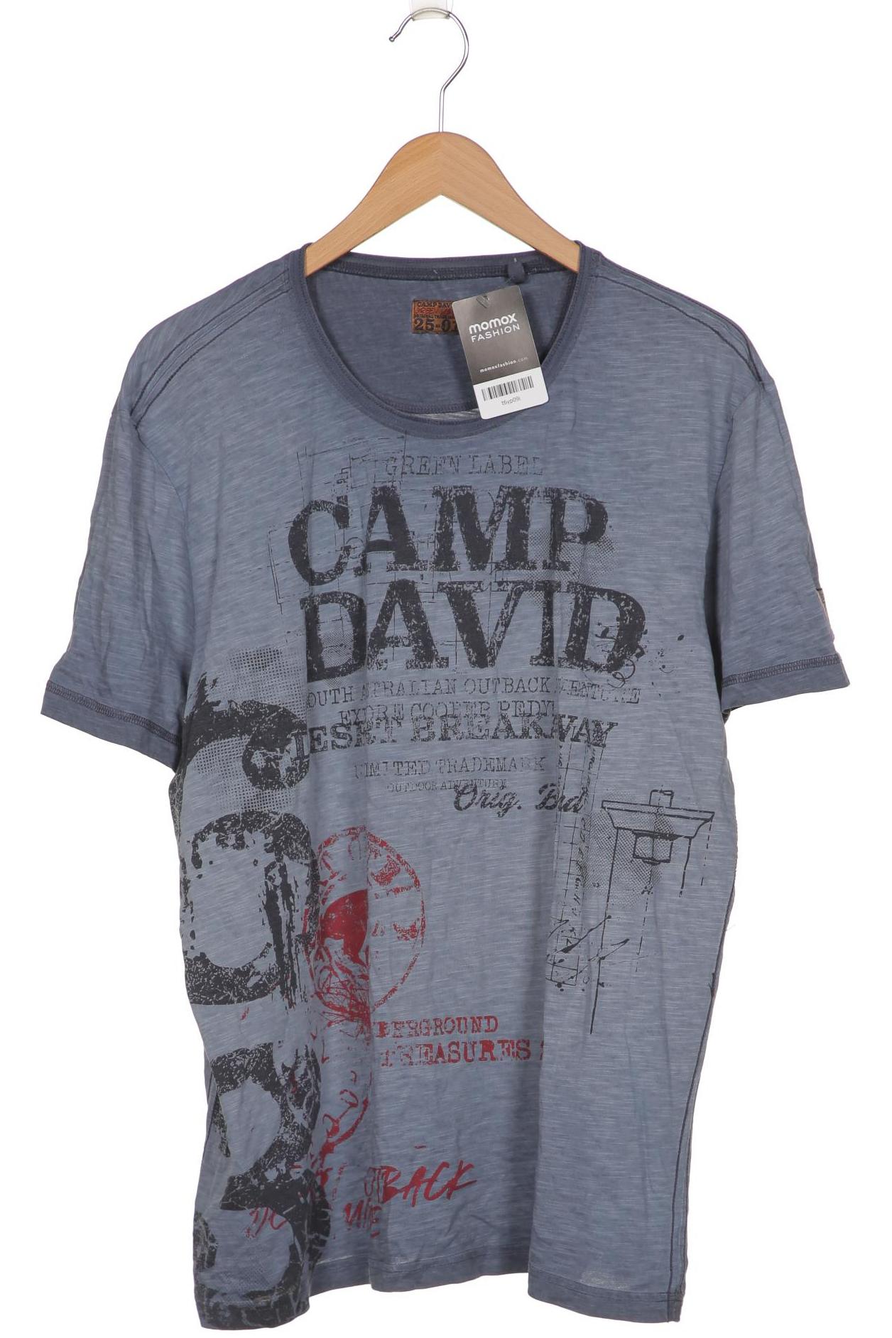 

Camp David Herren T-Shirt, marineblau, Gr. 56