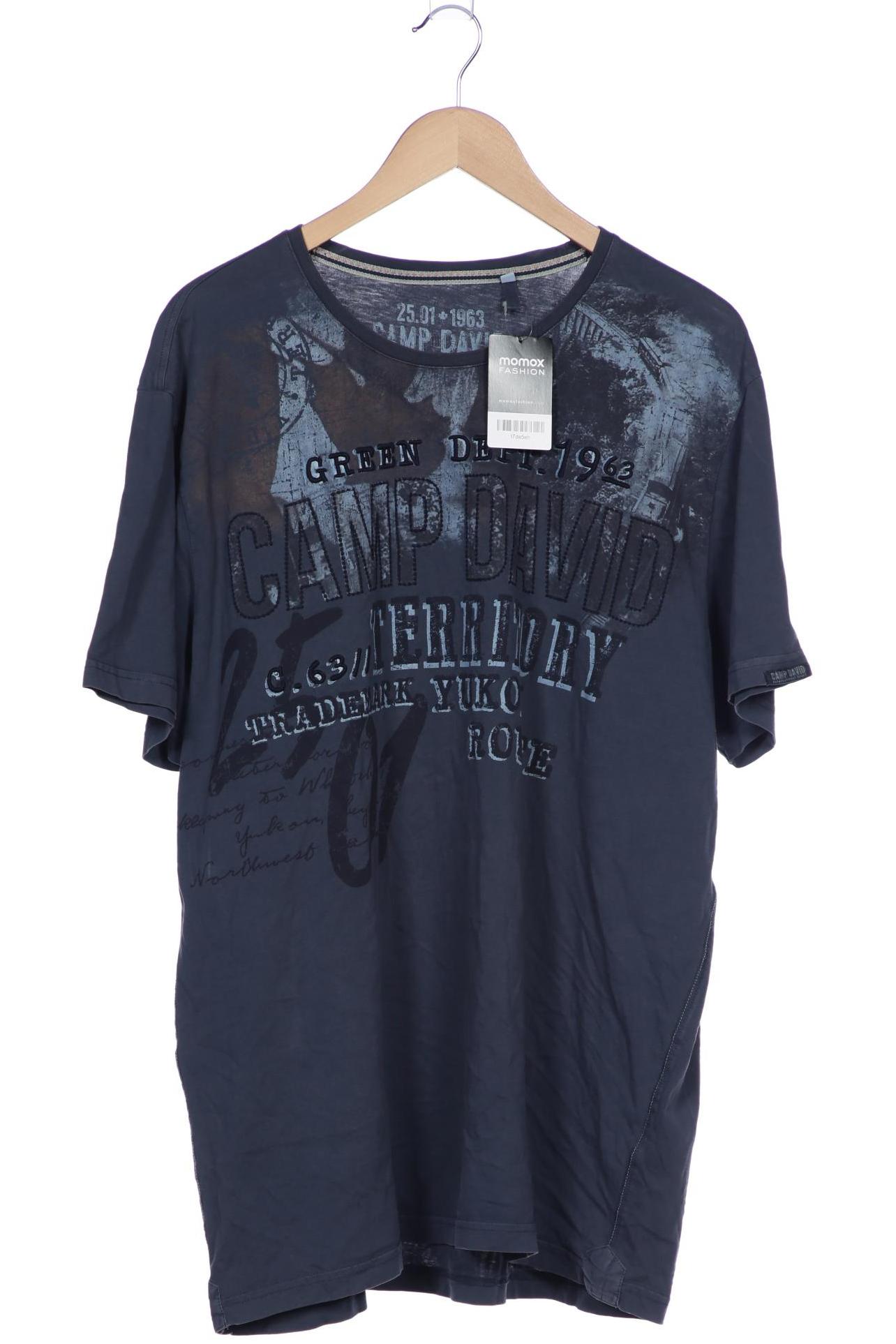 

Camp David Herren T-Shirt, grau, Gr. 58