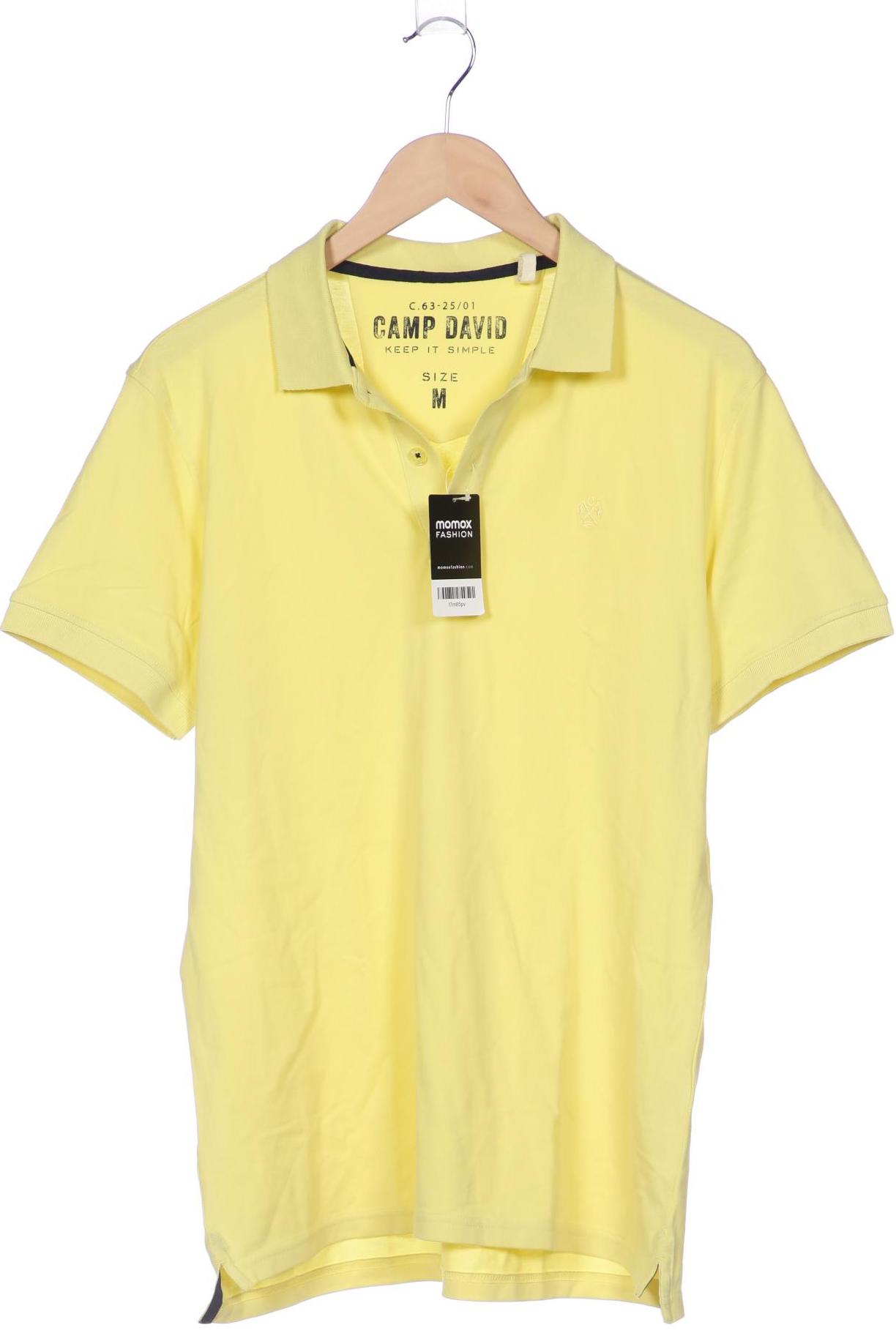

Camp David Herren Poloshirt, gelb