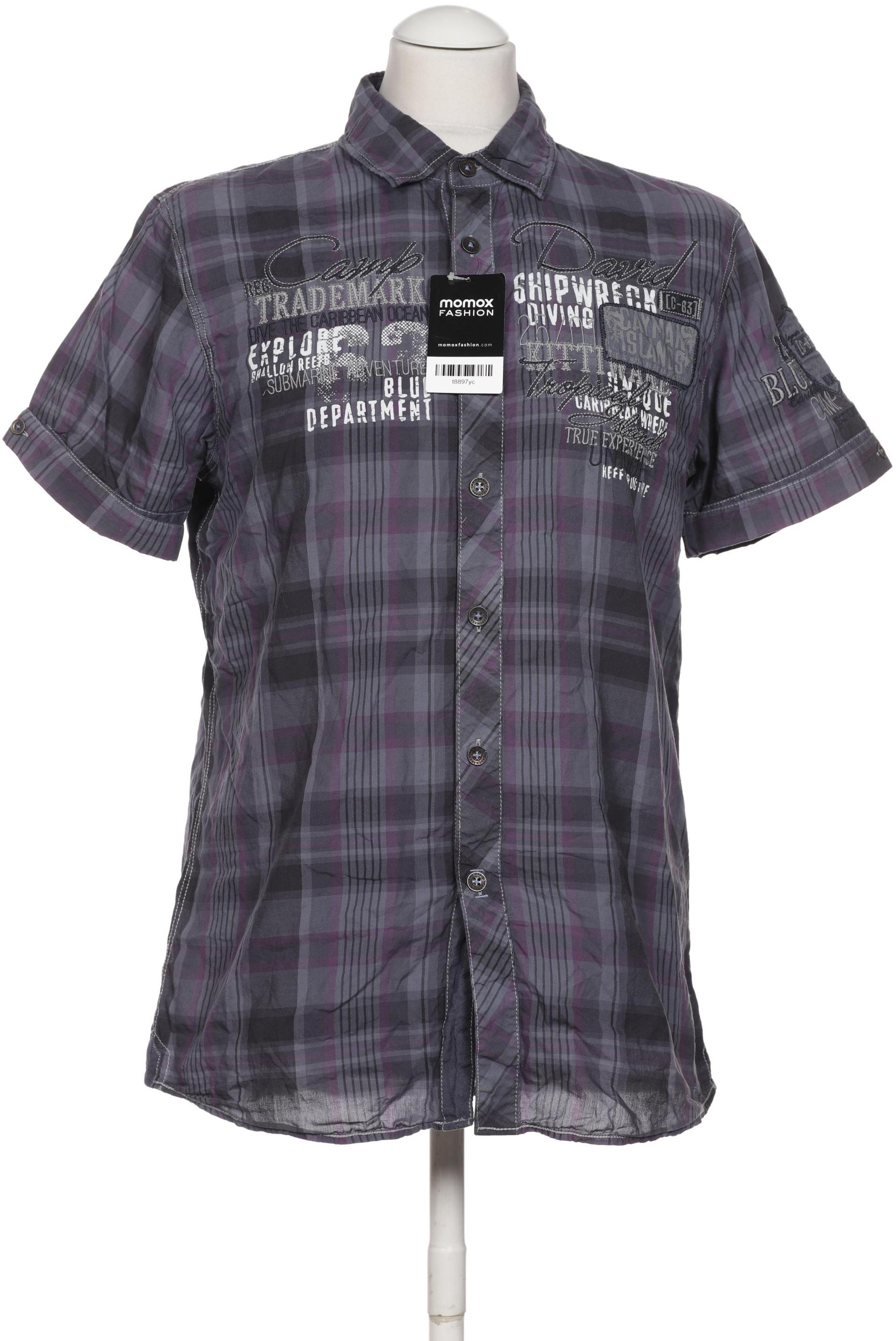 

Camp David Herren Hemd, marineblau