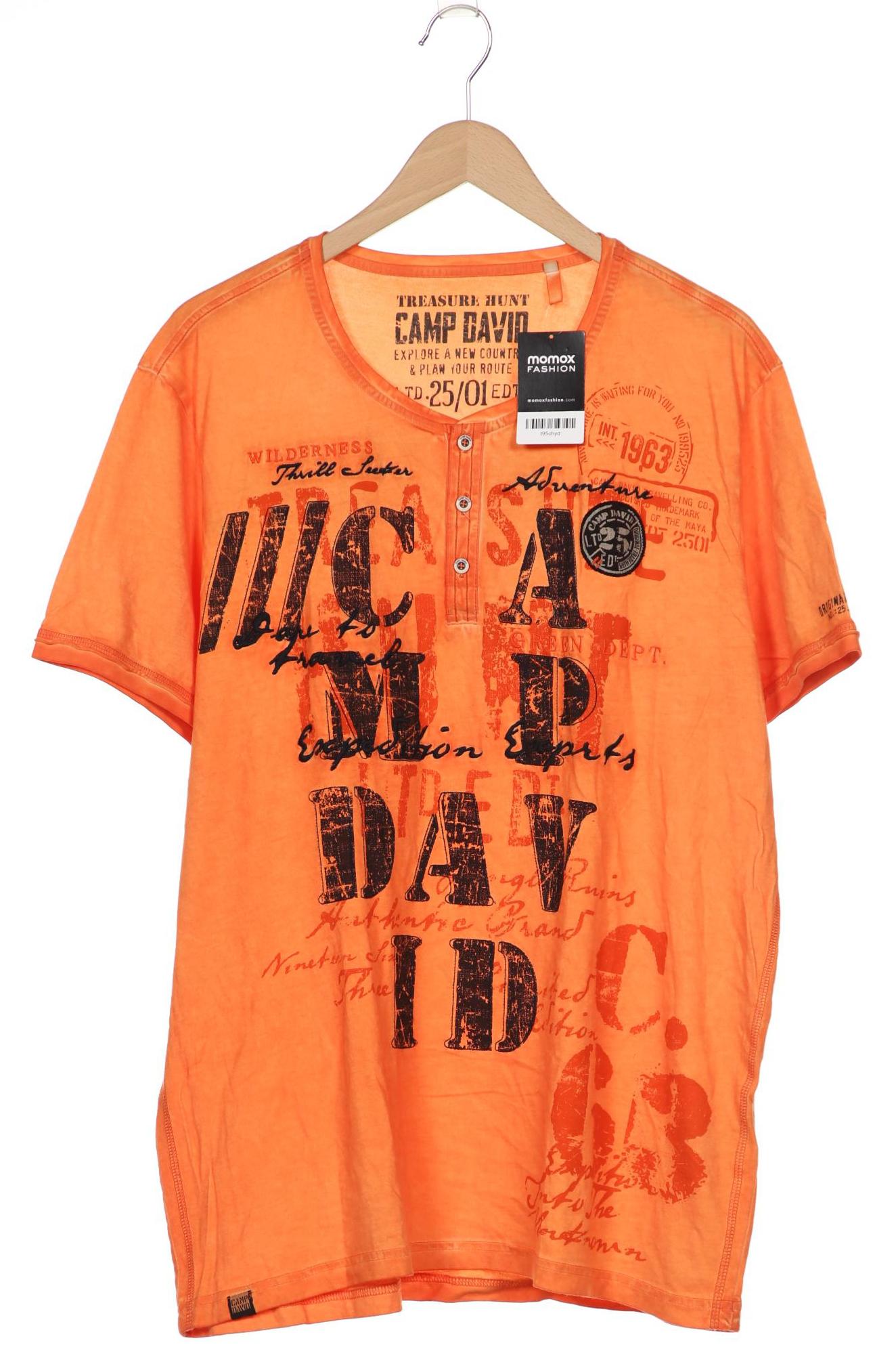 

Camp David Herren T-Shirt, orange