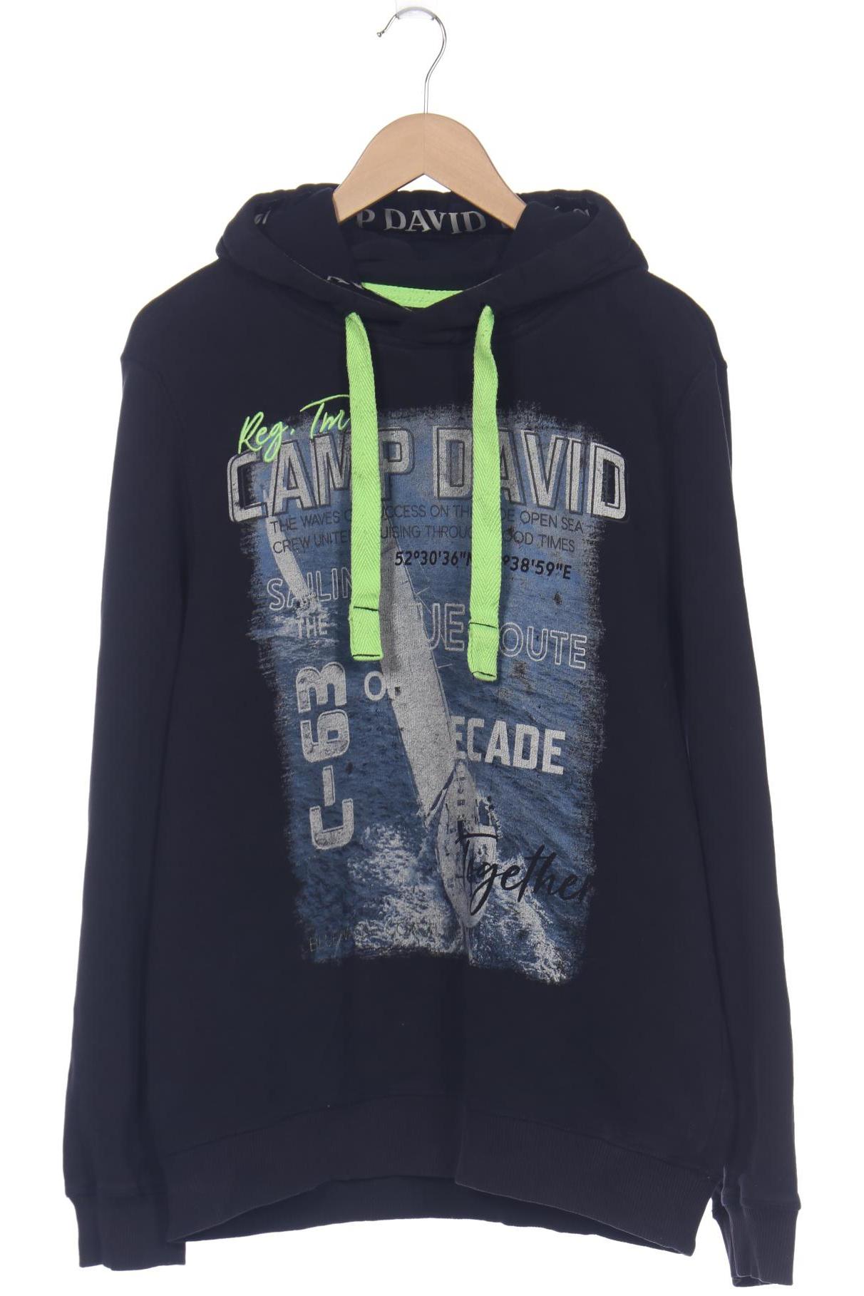 

Camp David Herren Kapuzenpullover, schwarz, Gr. 52