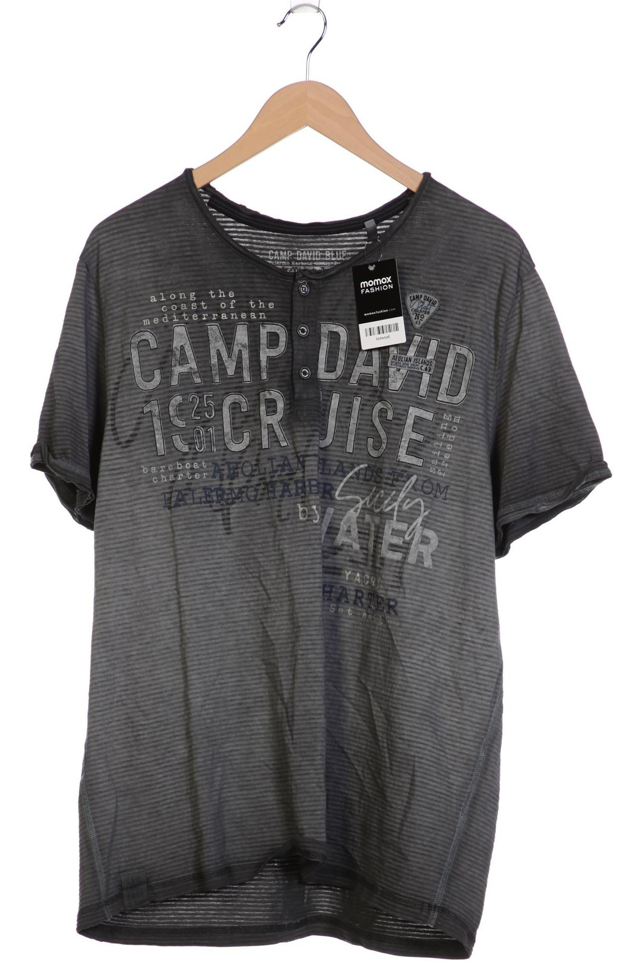 

Camp David Herren T-Shirt, grau, Gr. 56