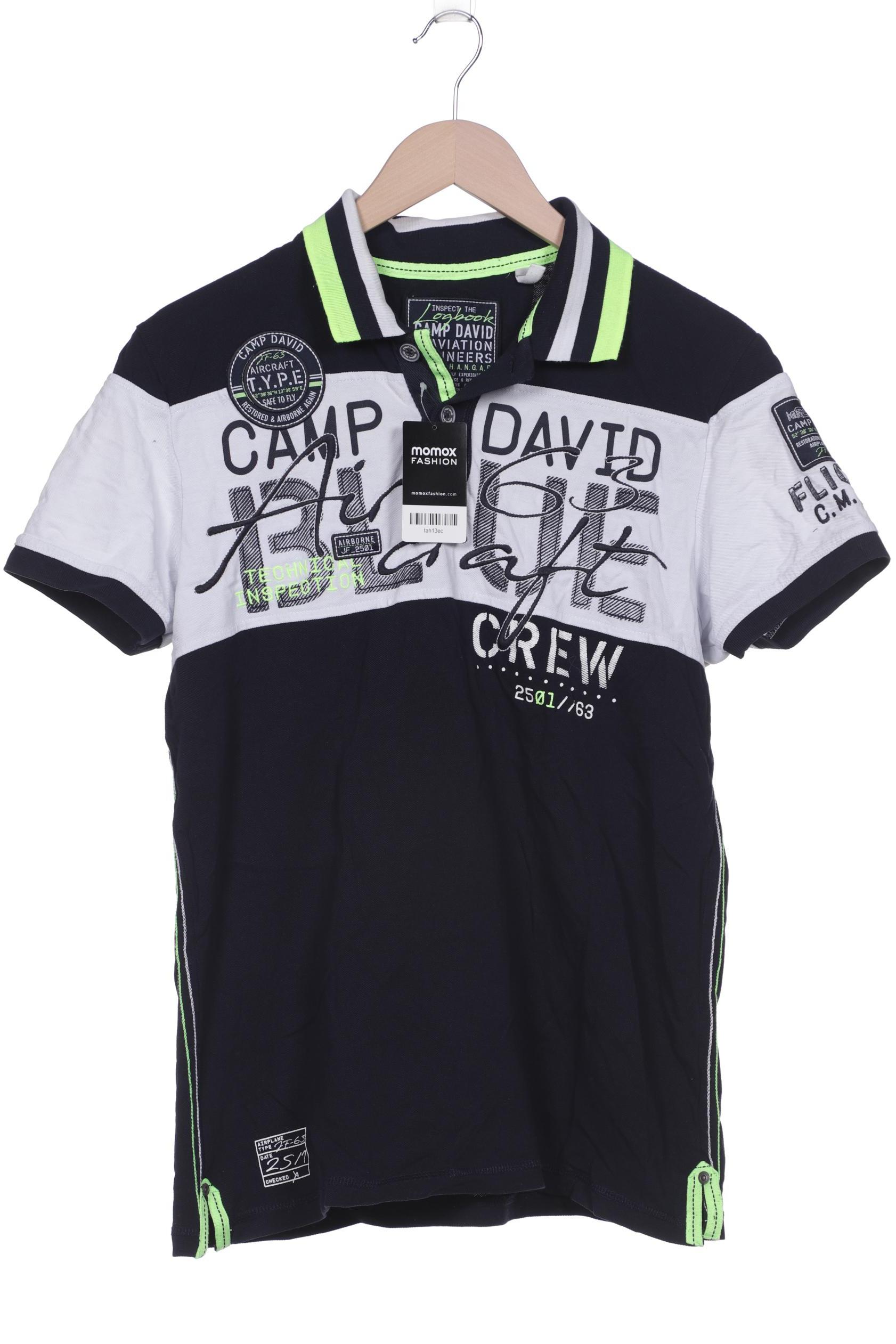 

Camp David Herren Poloshirt, marineblau