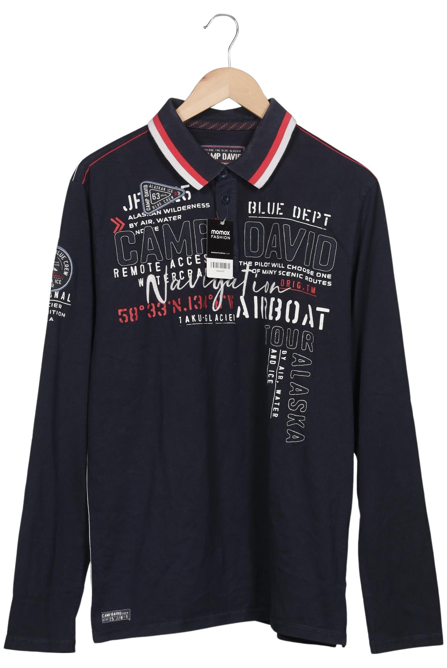 

Camp David Herren Poloshirt, marineblau, Gr. 54