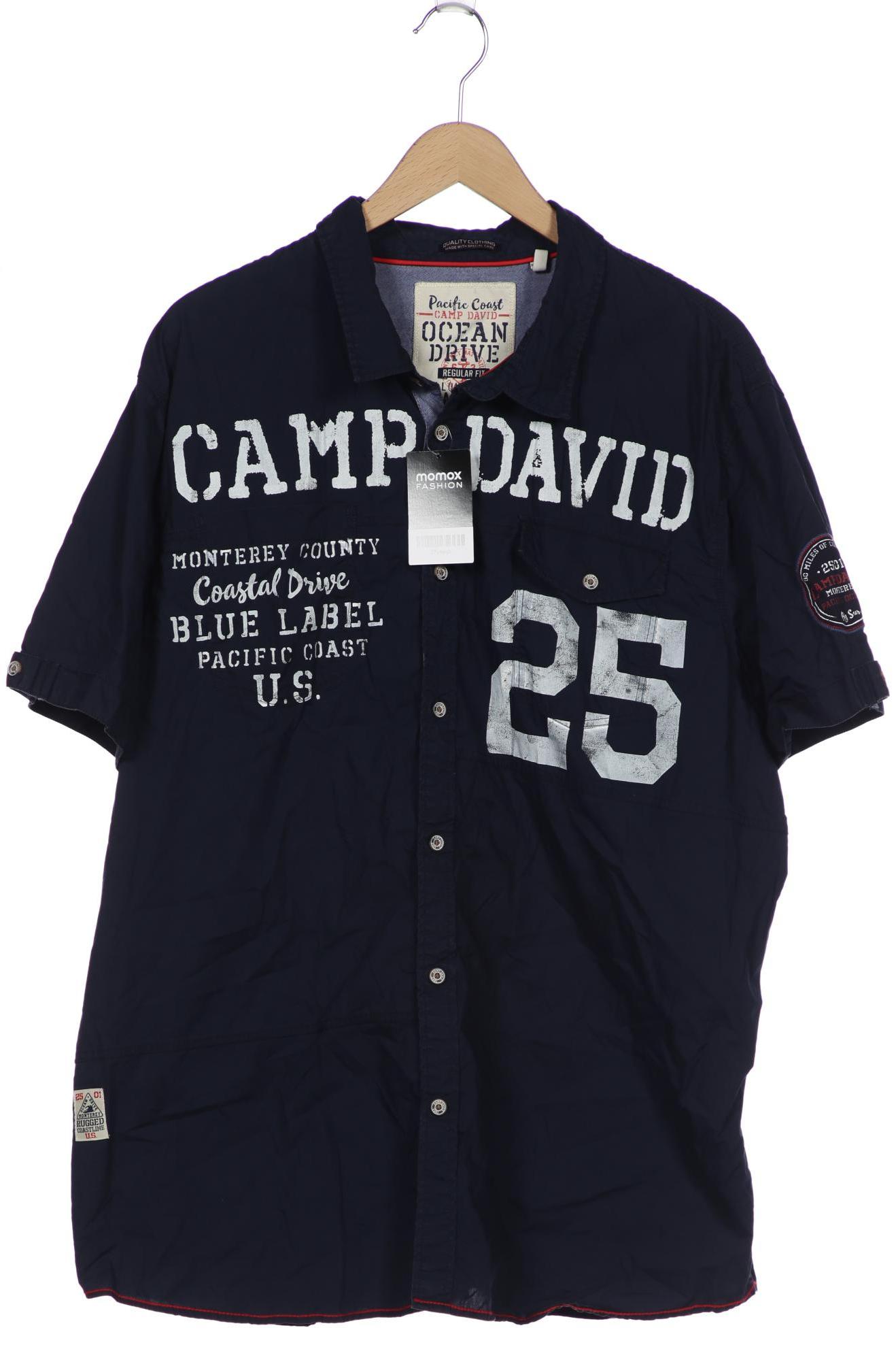 

Camp David Herren Hemd, marineblau