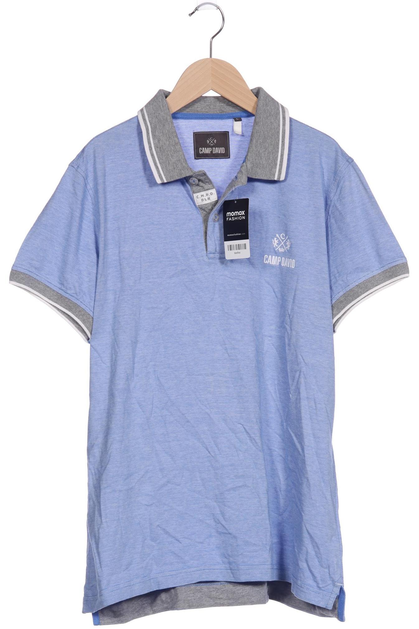 

Camp David Herren Poloshirt, blau, Gr. 52
