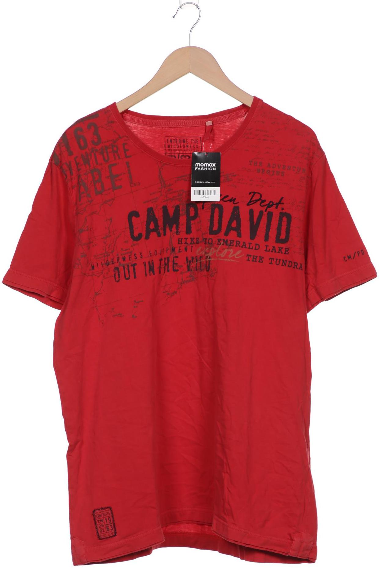 

Camp David Herren T-Shirt, rot