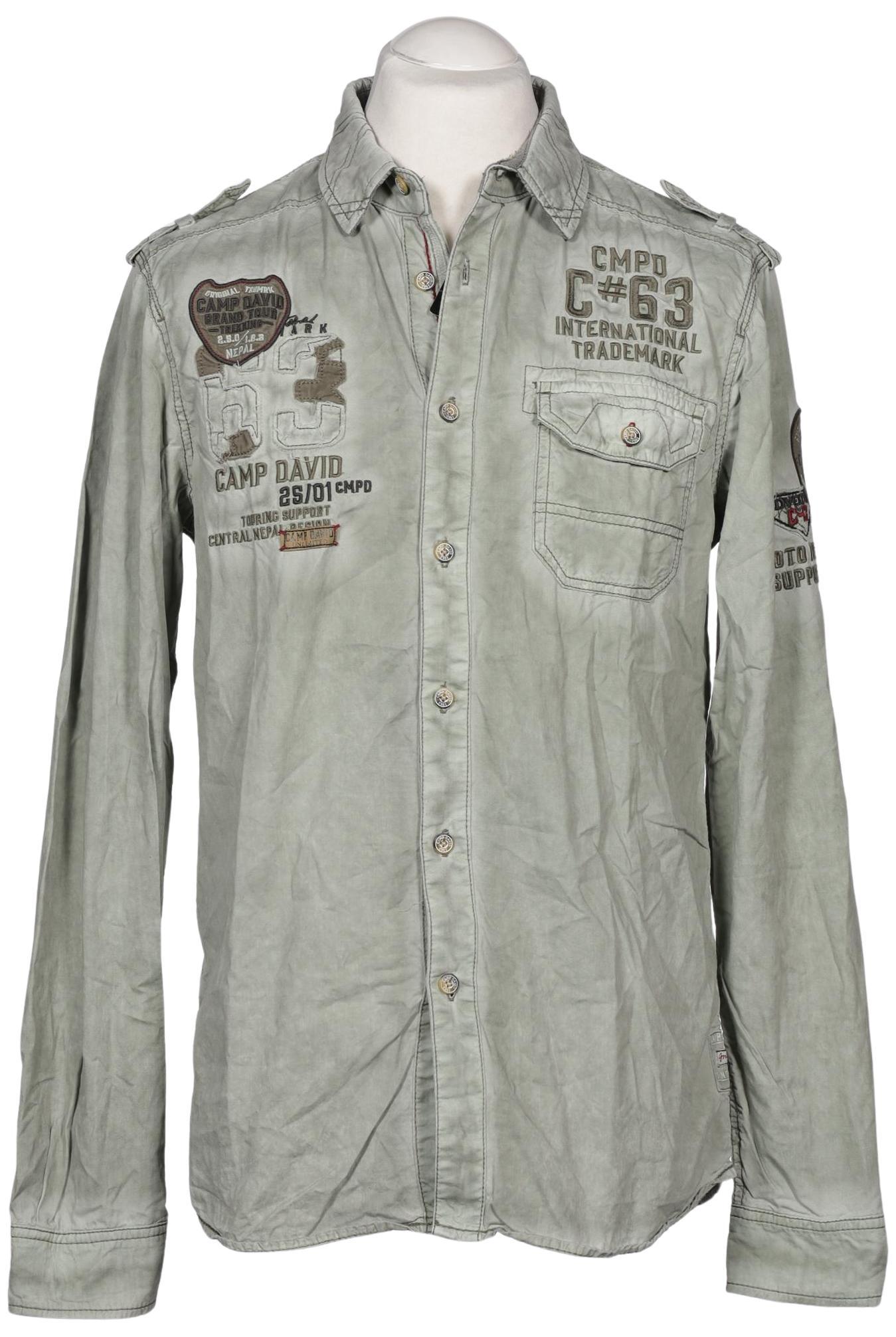 

Camp David Herren Hemd, grün, Gr. 48