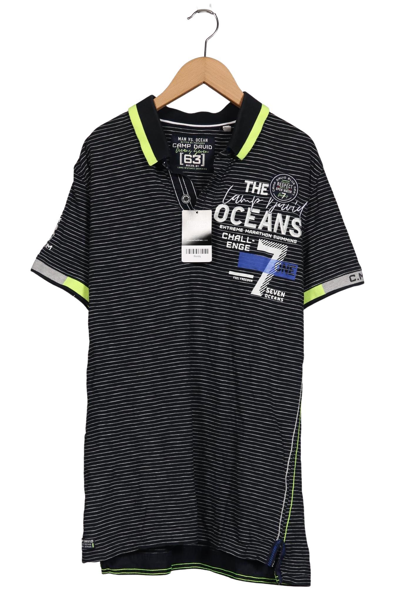 

Camp David Herren Poloshirt, schwarz, Gr. 52