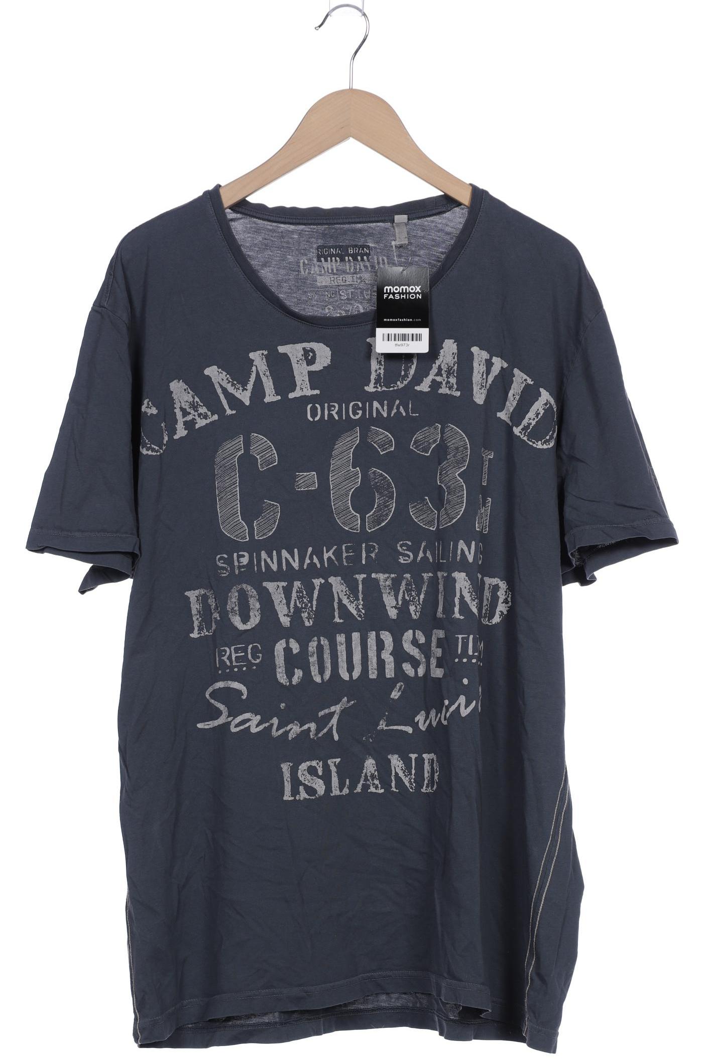 

Camp David Herren T-Shirt, grau