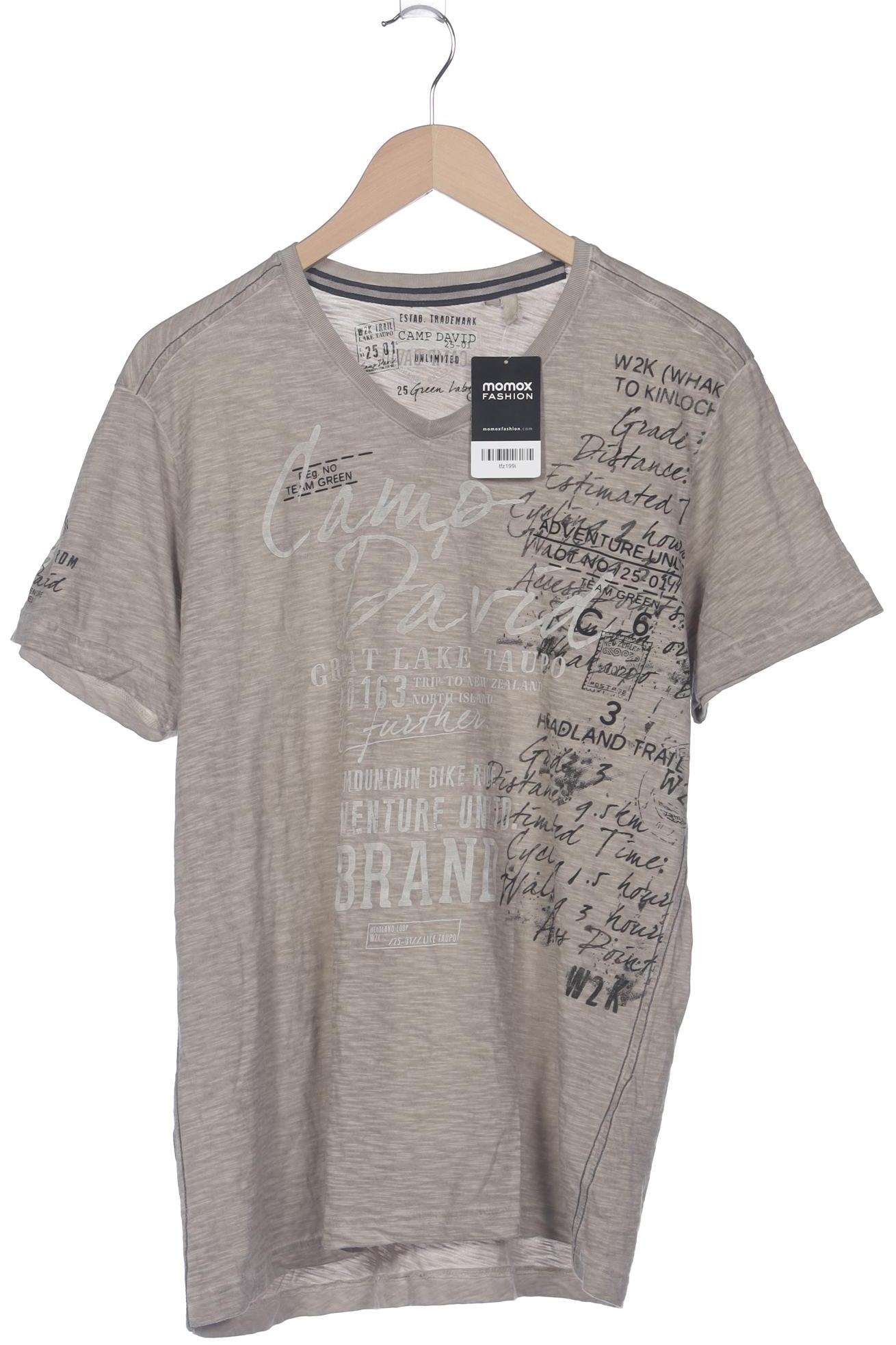 

Camp David Herren T-Shirt, grau, Gr. 54