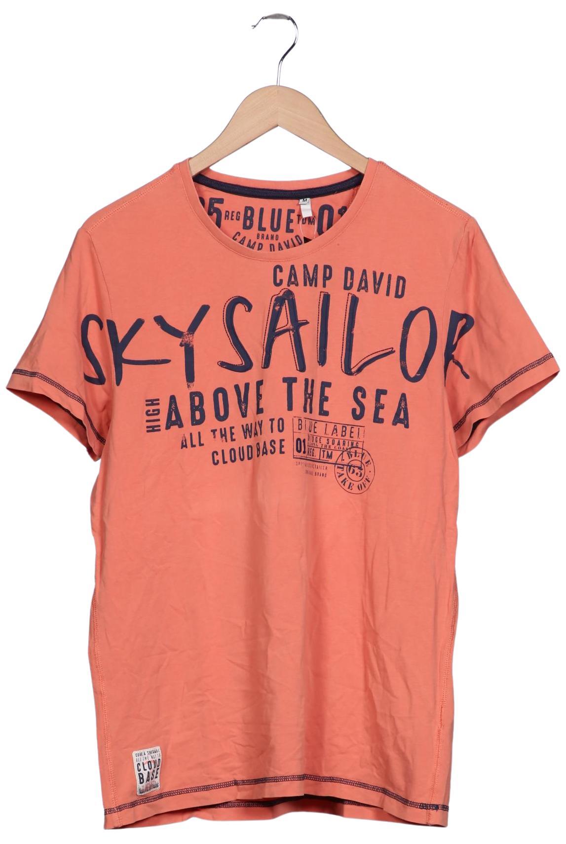 

Camp David Herren T-Shirt, orange, Gr. 48