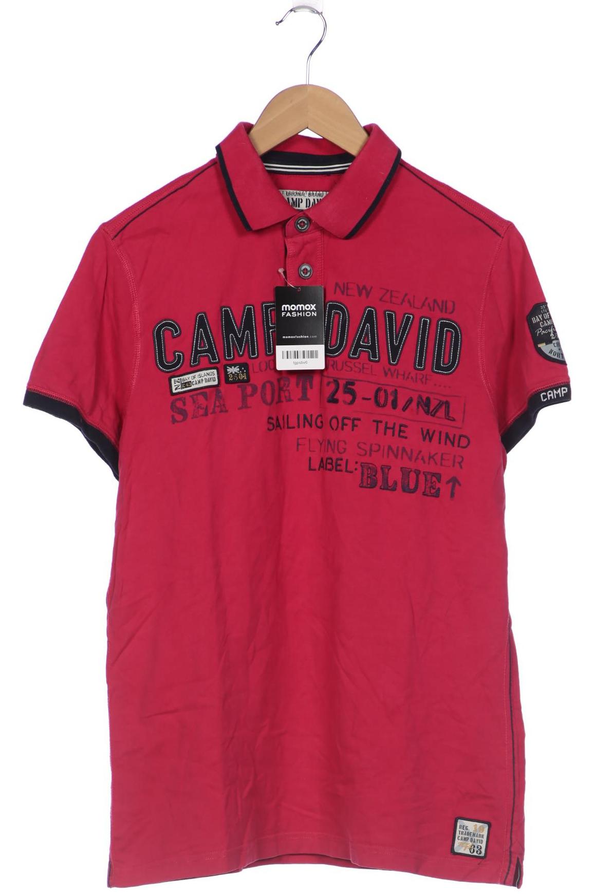 

Camp David Herren Poloshirt, pink